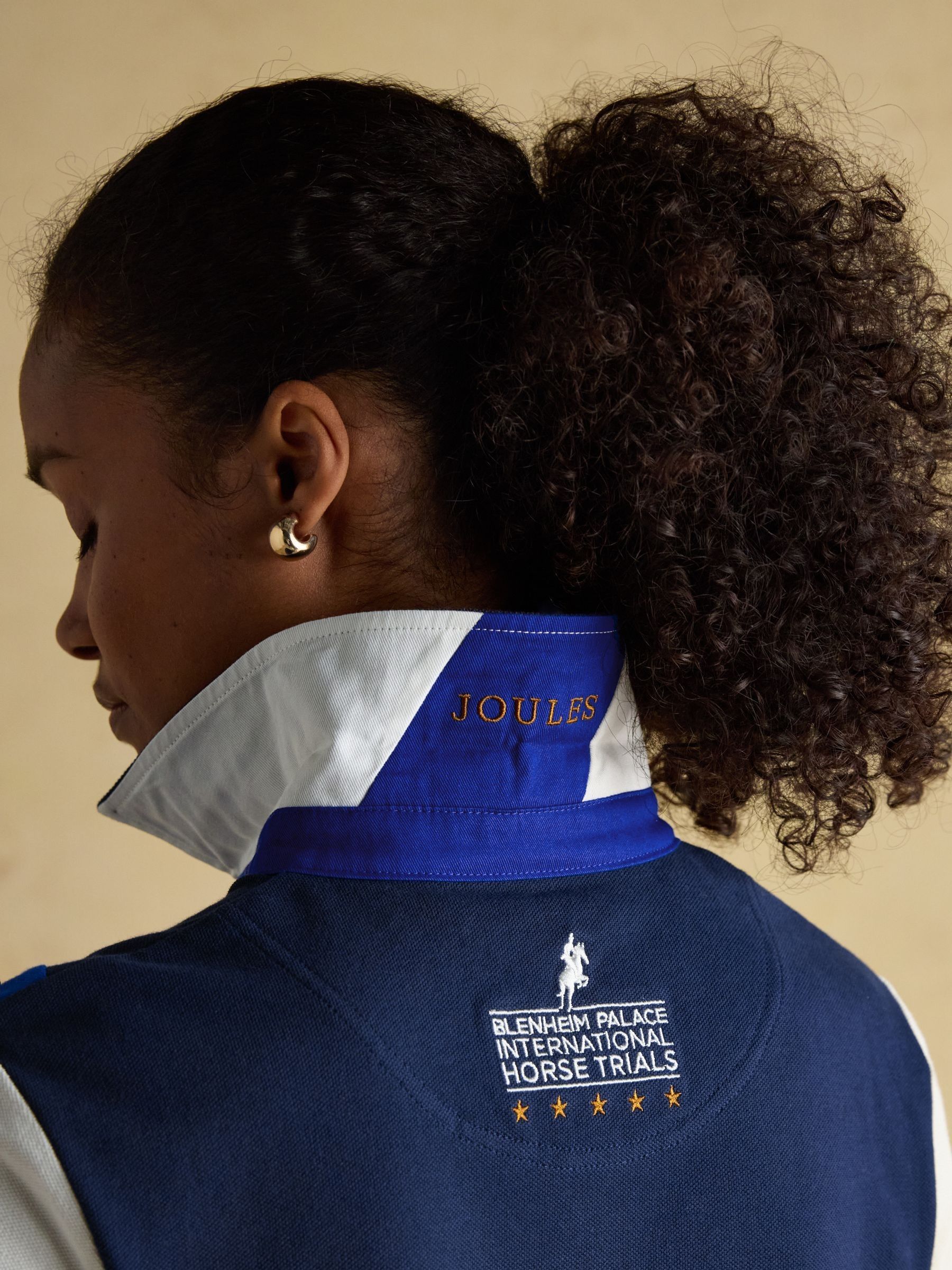Official Blenheim Navy European Championship Pique Polo Shirt - Image 8 of 9
