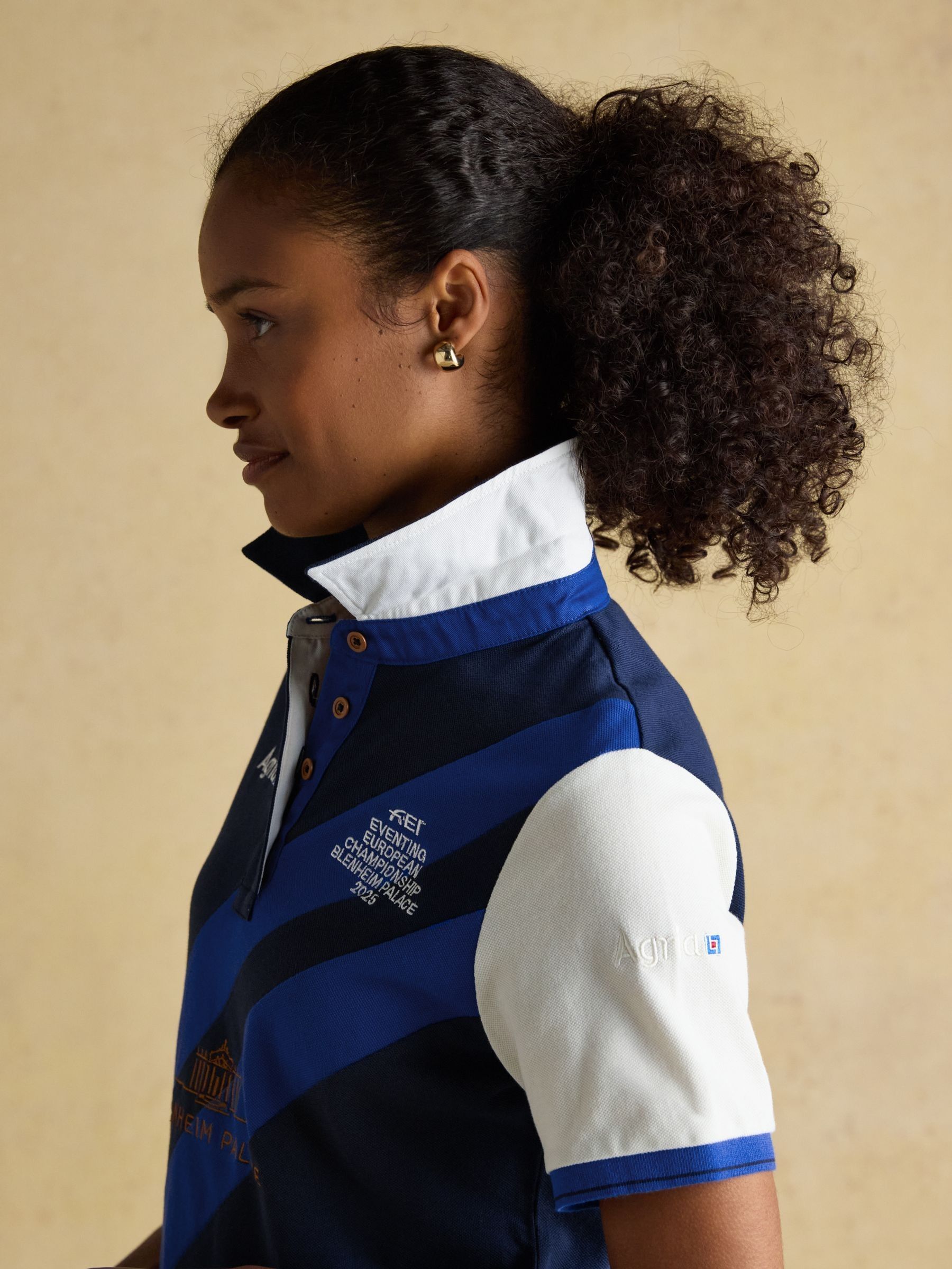 Official Blenheim Navy European Championship Pique Polo Shirt - Image 9 of 9