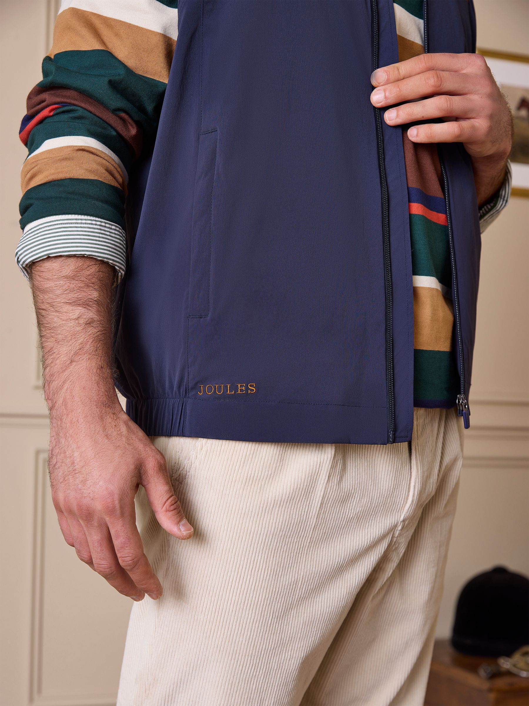 Official Burghley Navy Gilet - Image 4 of 14