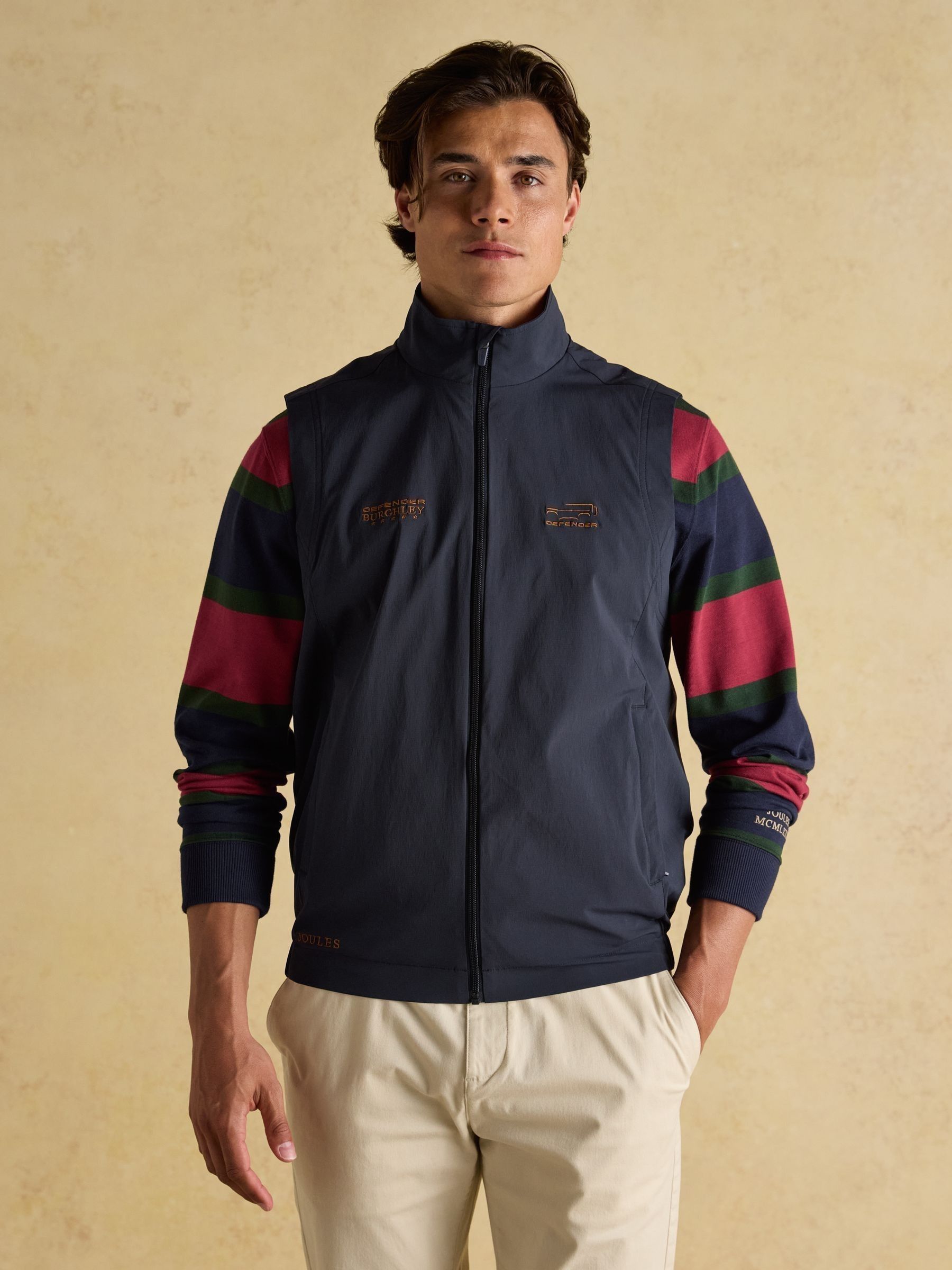 Official Burghley Navy Gilet - Image 5 of 14