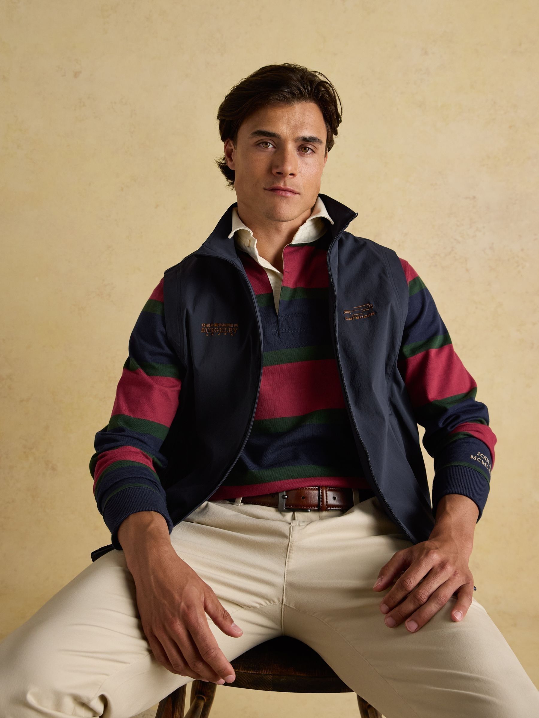 Official Burghley Navy Gilet - Image 7 of 14