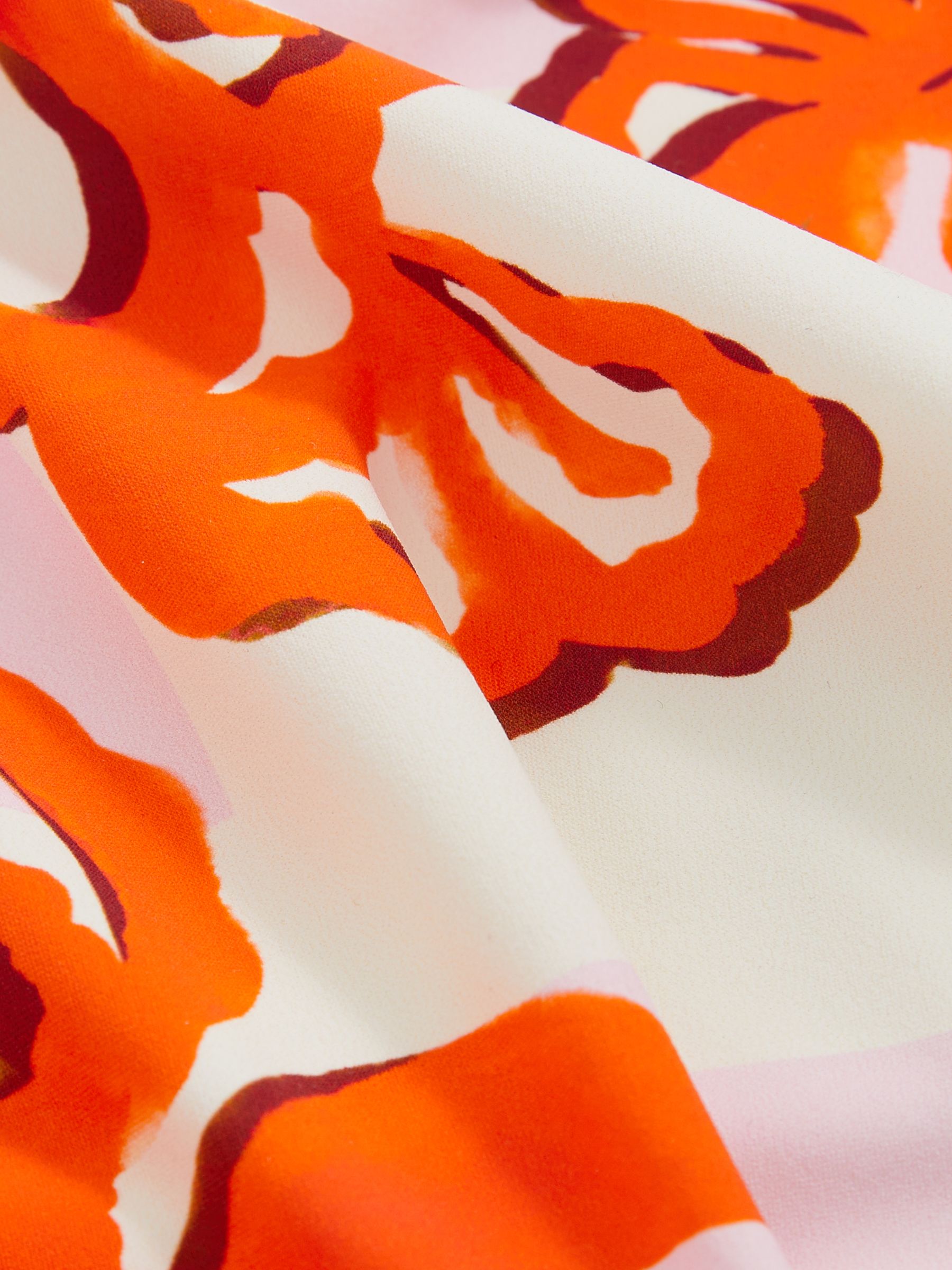 13-14 yrs Floral Print One Shoulder Swimsuit in Pink Print - Image 4 of 4