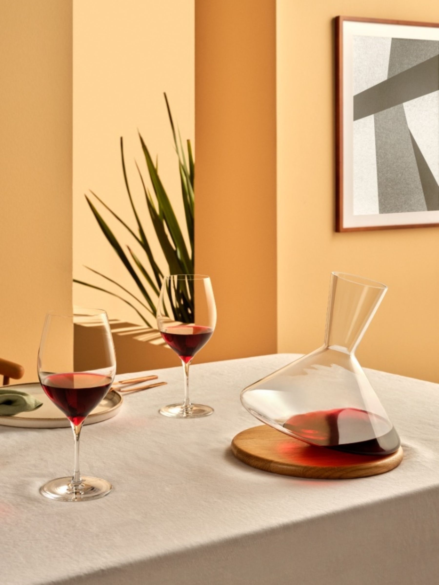 Nude Clear Balance Decanter and Terroir Wine Glasses Gift Set - Image 2 of 2