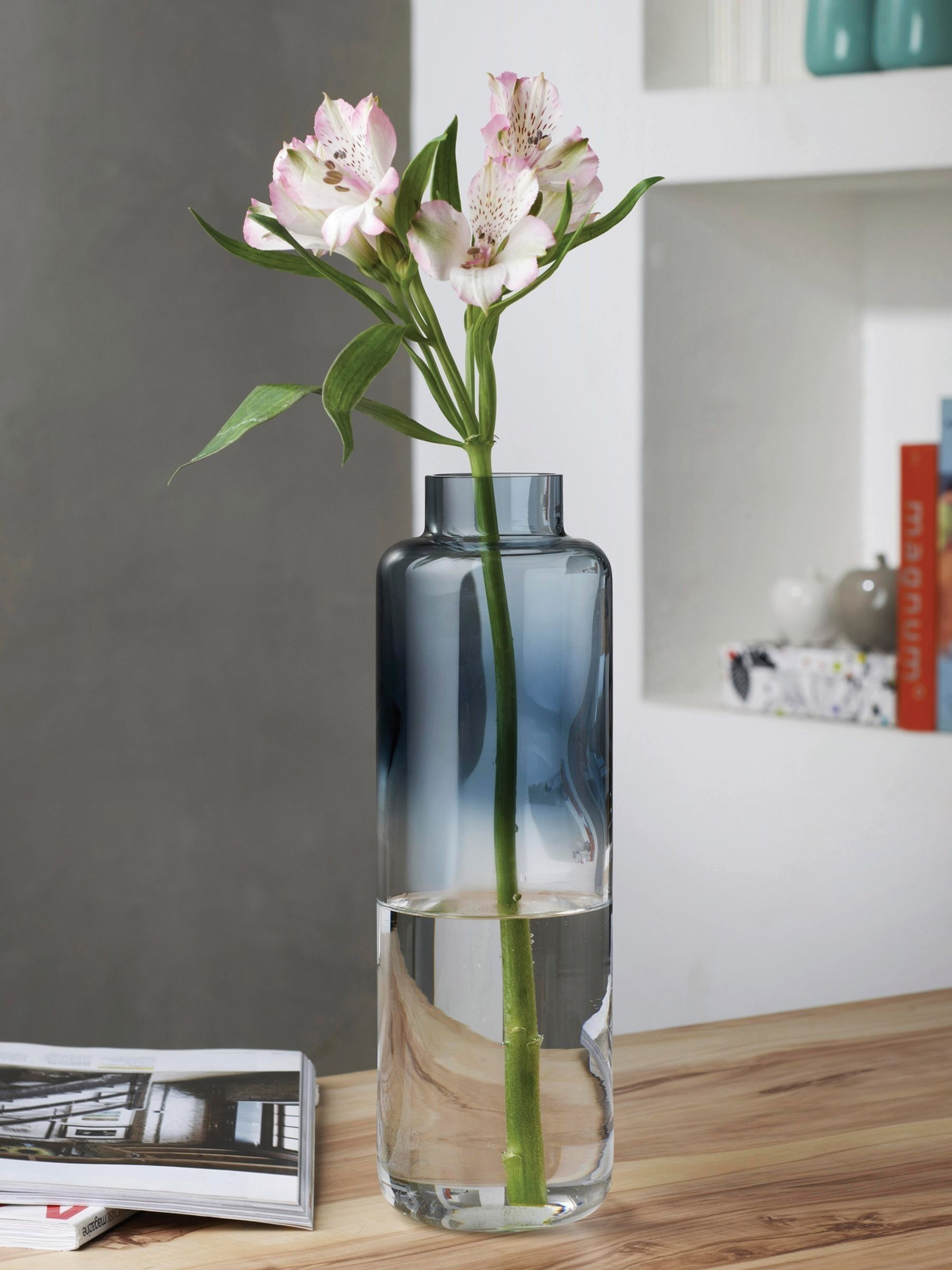 Nude Blue Small Magnolia Vase - Image 1 of 4