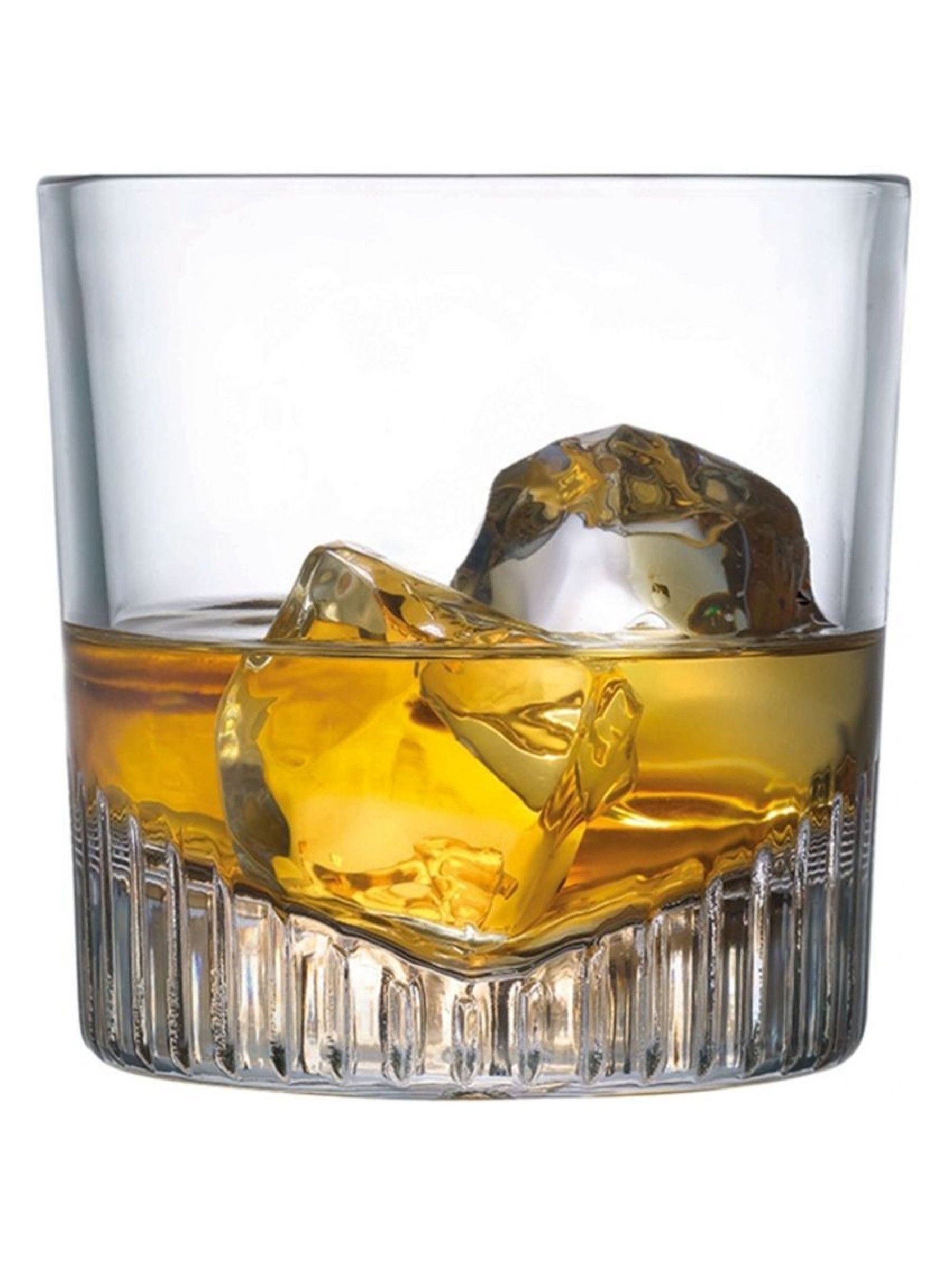 Nude Set of 4 Clear Caldera Whisky Glasses 325cc - Image 2 of 7