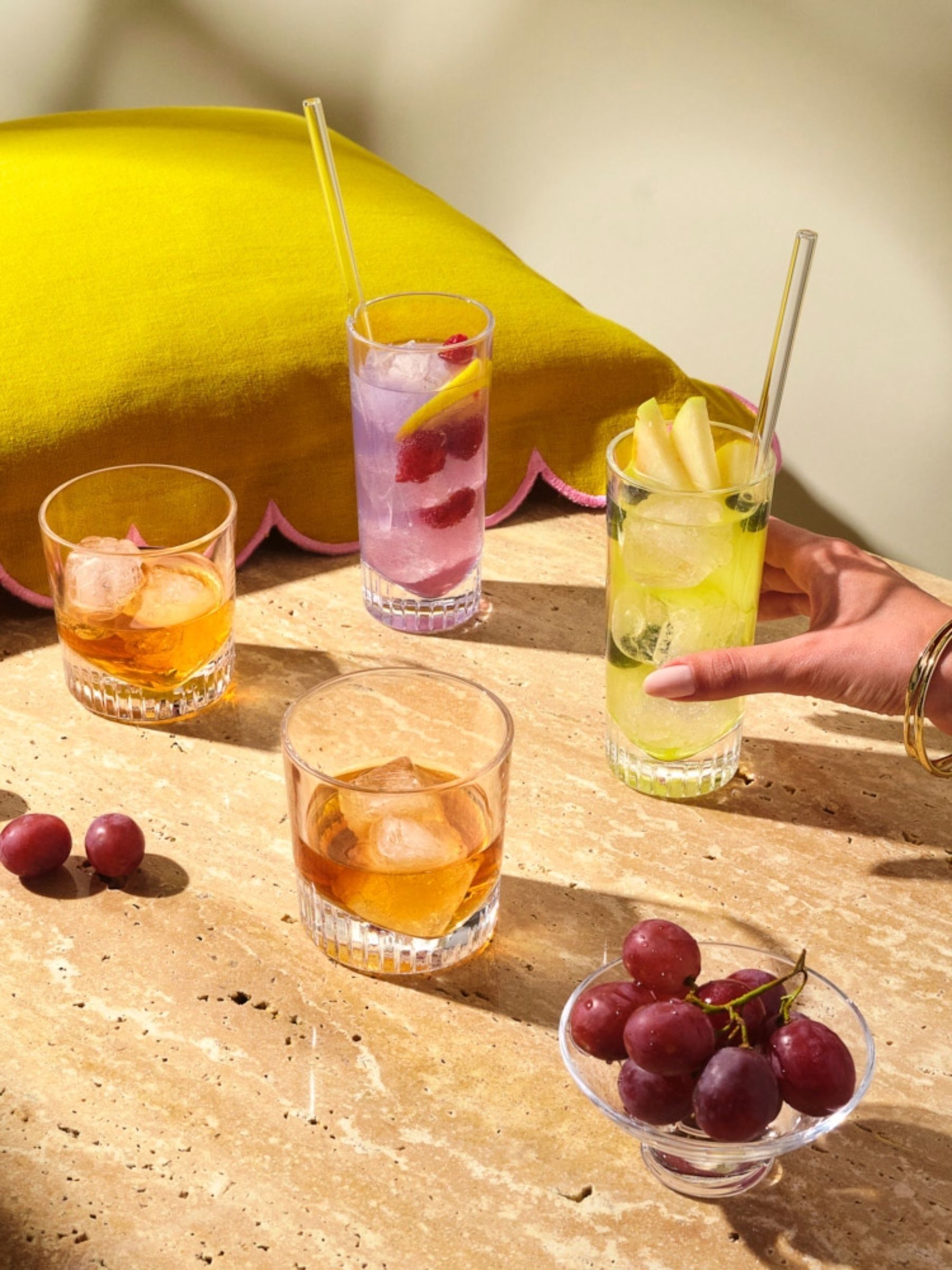 Nude Set of 4 Clear Caldera Whisky Glasses 325cc - Image 7 of 7 Nude Set of 4 Clear Caldera Whisky Glasses 325cc - Image 7 of 7