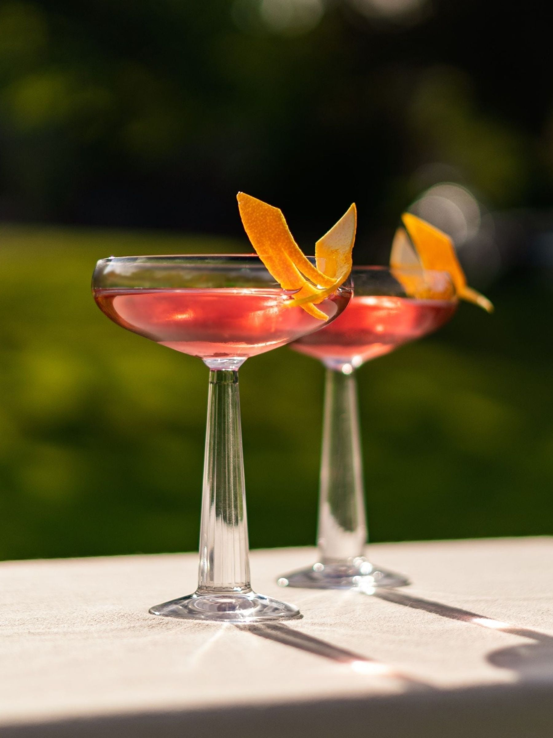 Nude Set of 2 Clear Big Top Coupe Glasses - Image 10 of 11