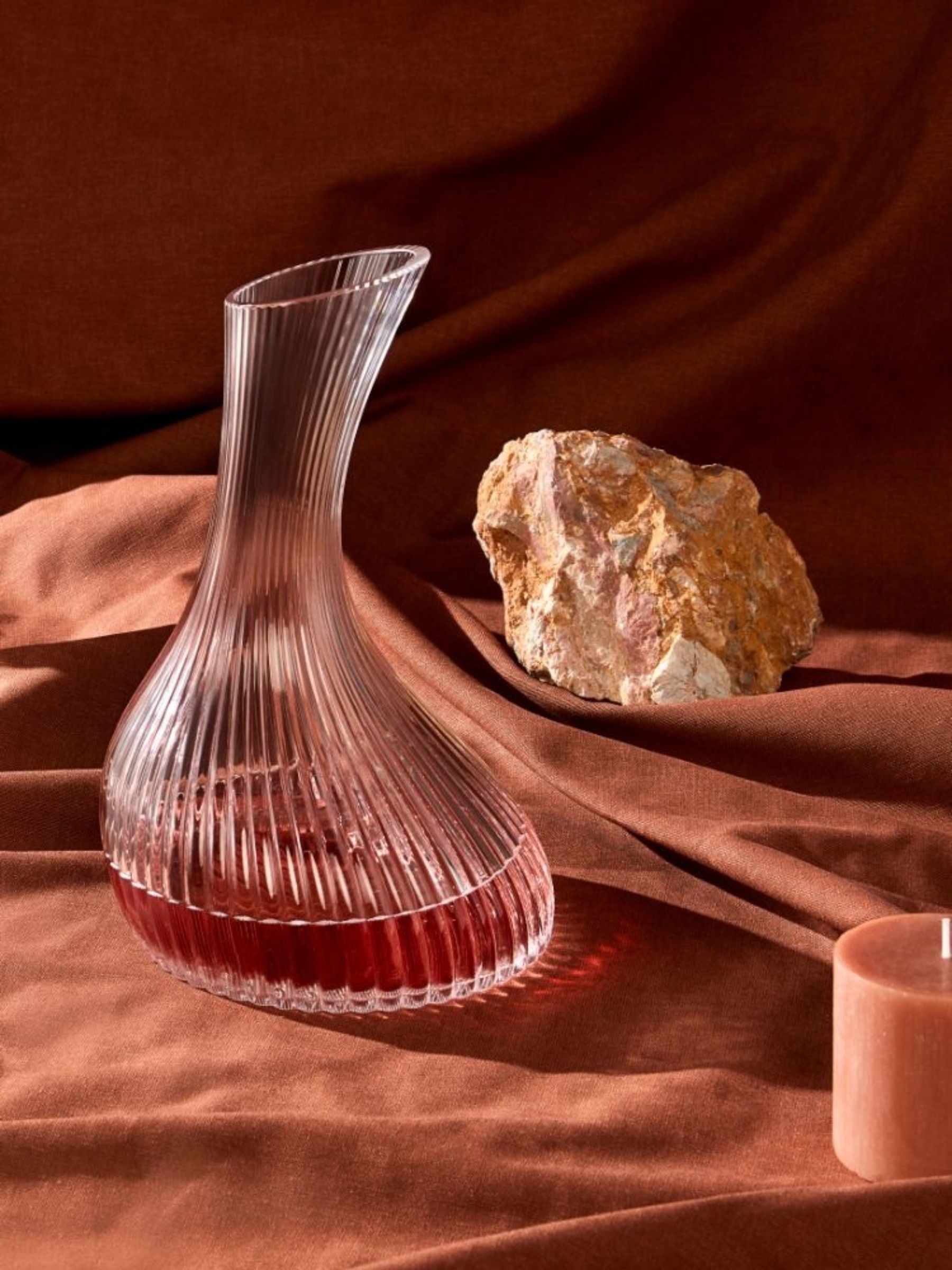 Nude Clear Vini Carafe - Image 2 of 4