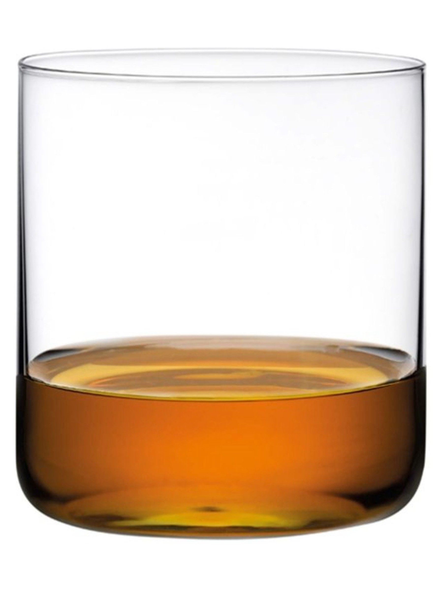 Nude Set of 4 Clear Finesse Single Old Fashioned Whisky Glasses - Image 2 of 3