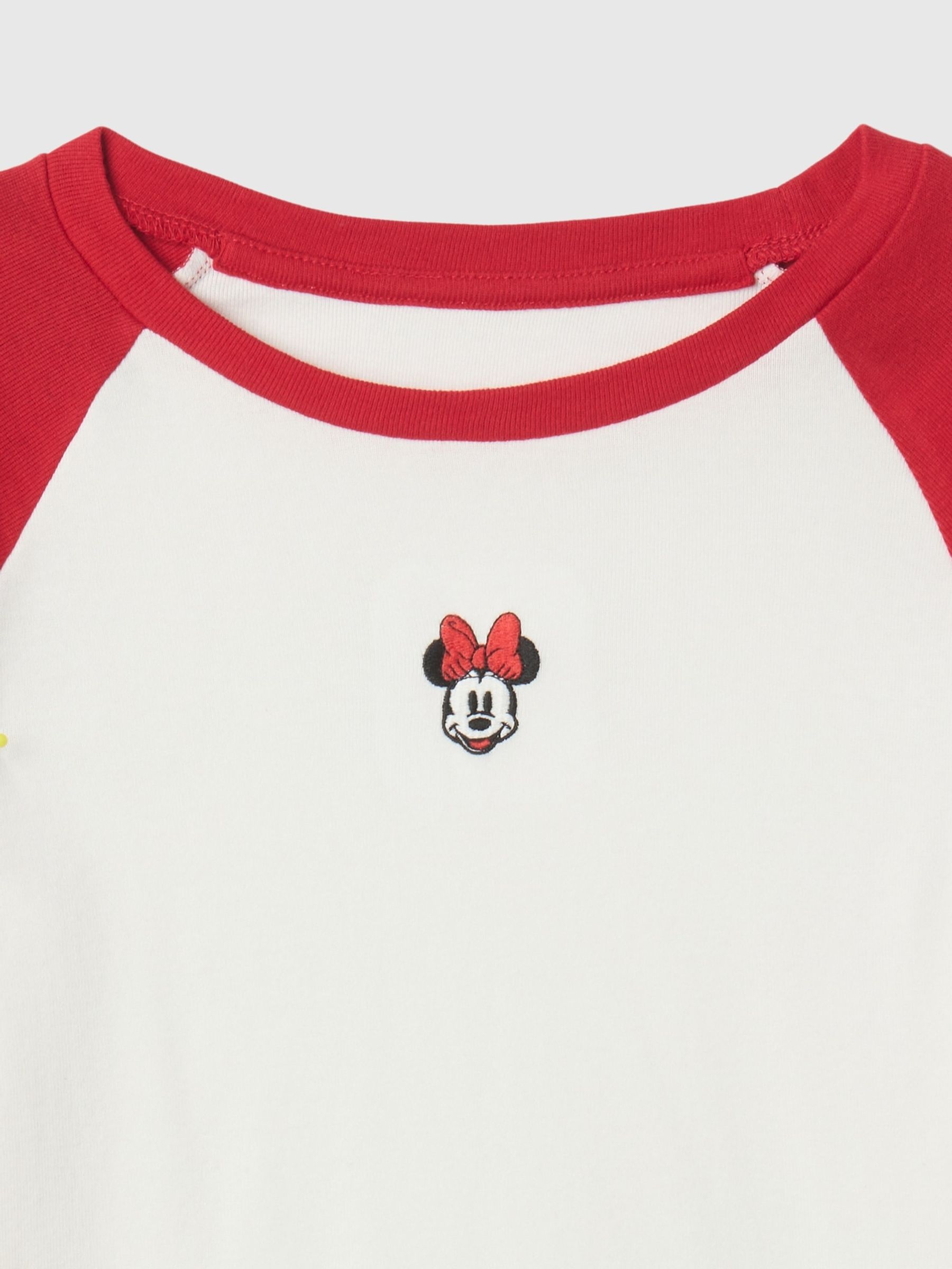 Red Minnie Mouse Disney Raglan Long Sleeve T-Shirt (4-13yrs) - Image 5 of 5