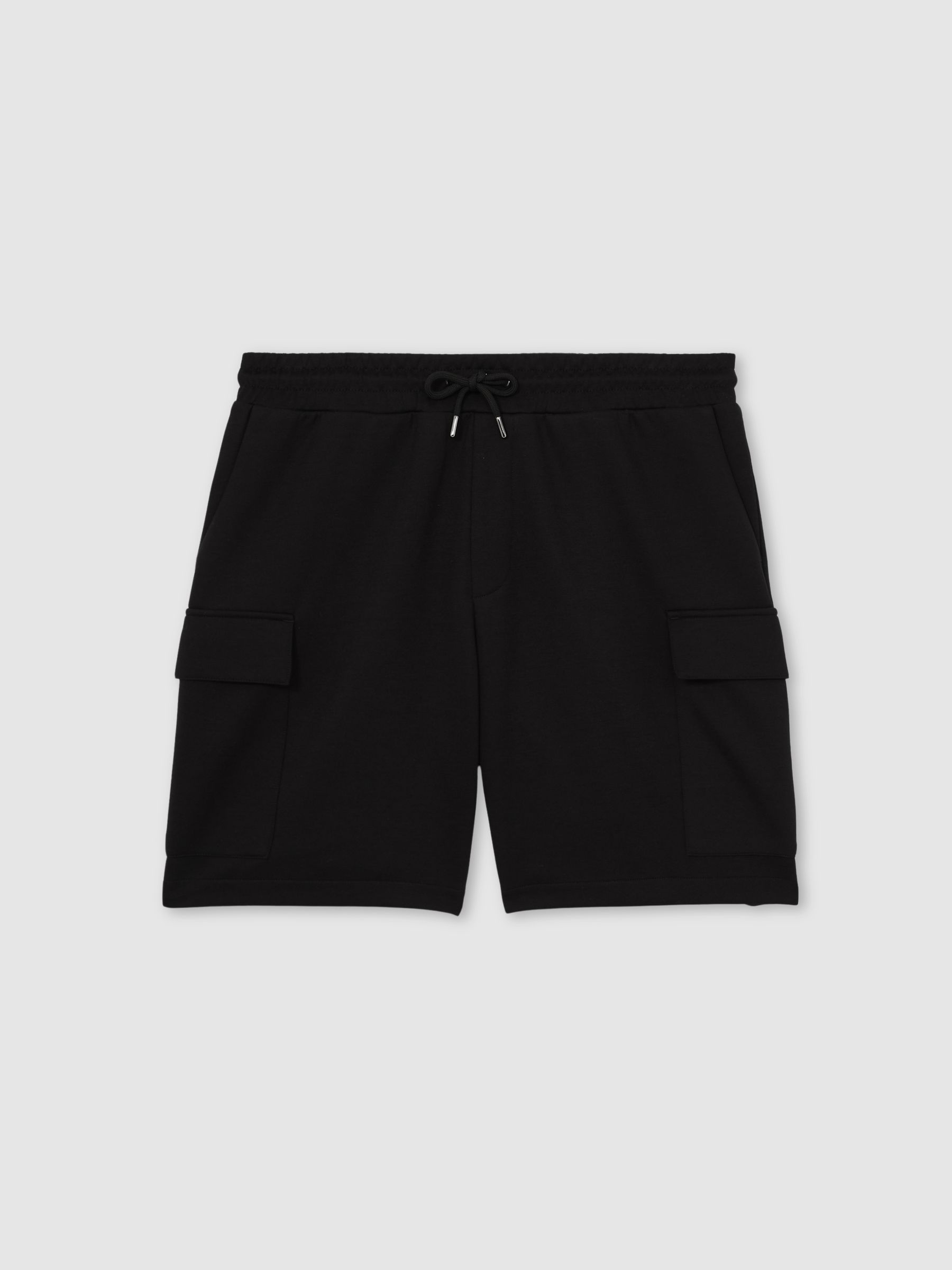 Interlock Cargo Shorts in Black - Image 2 of 6