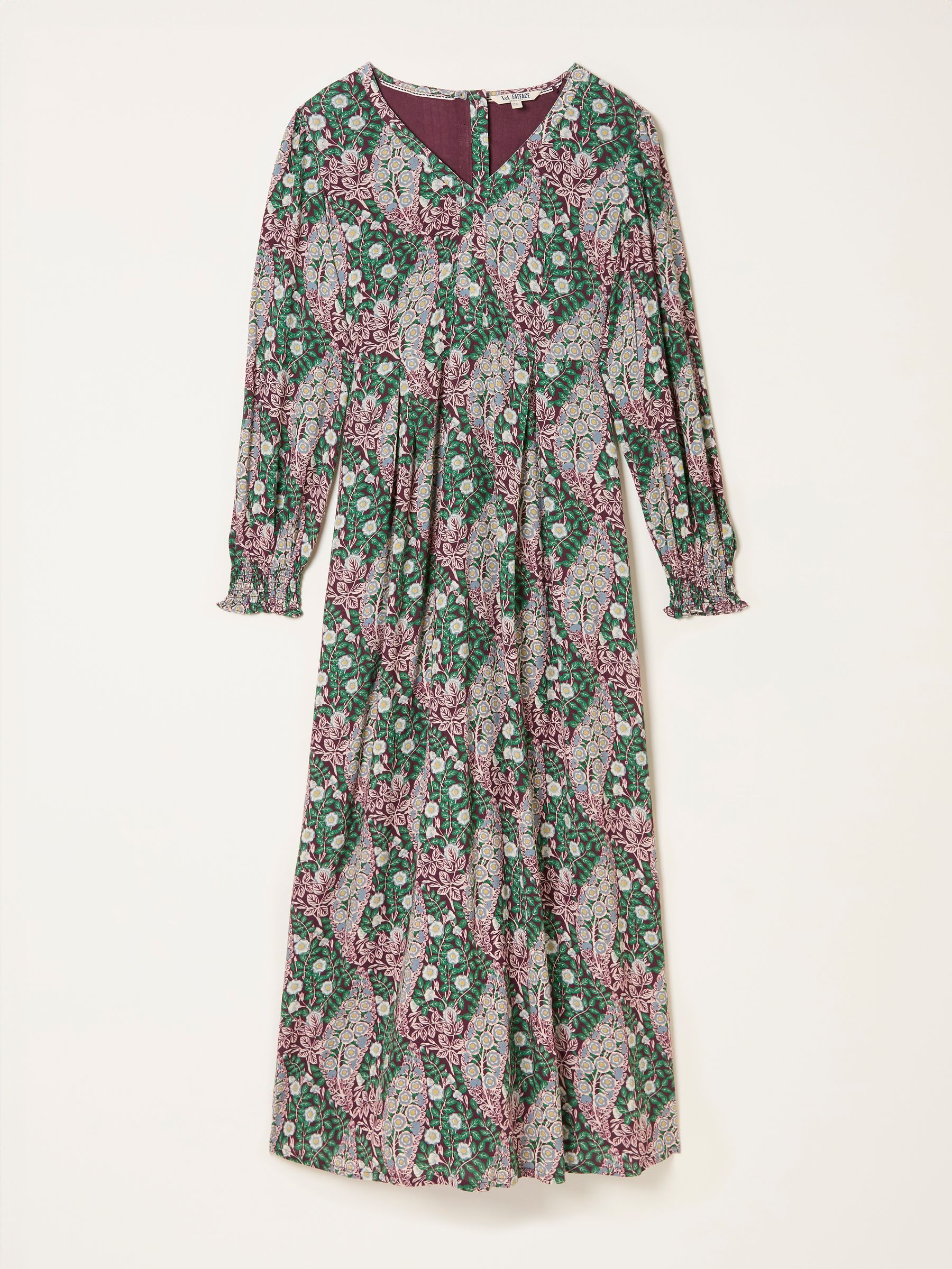 Multi Regular Japanese Rose Midi Dress - Image 6 of 6