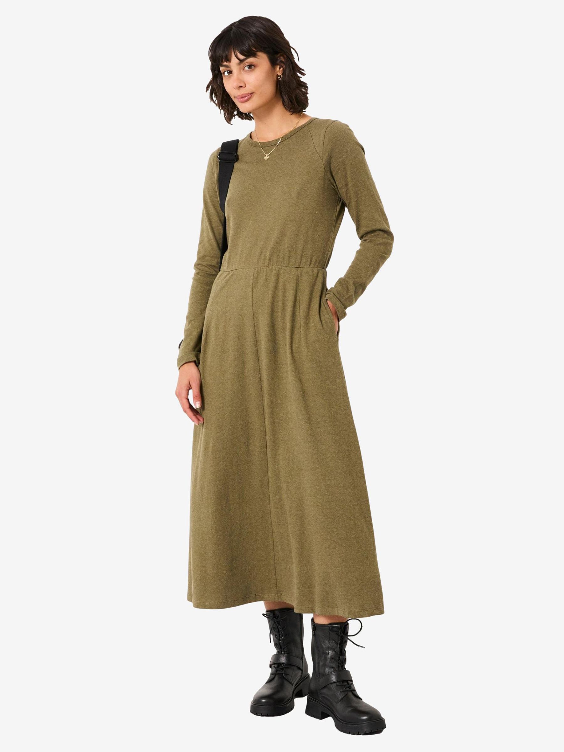 Jersey Midi Dress
