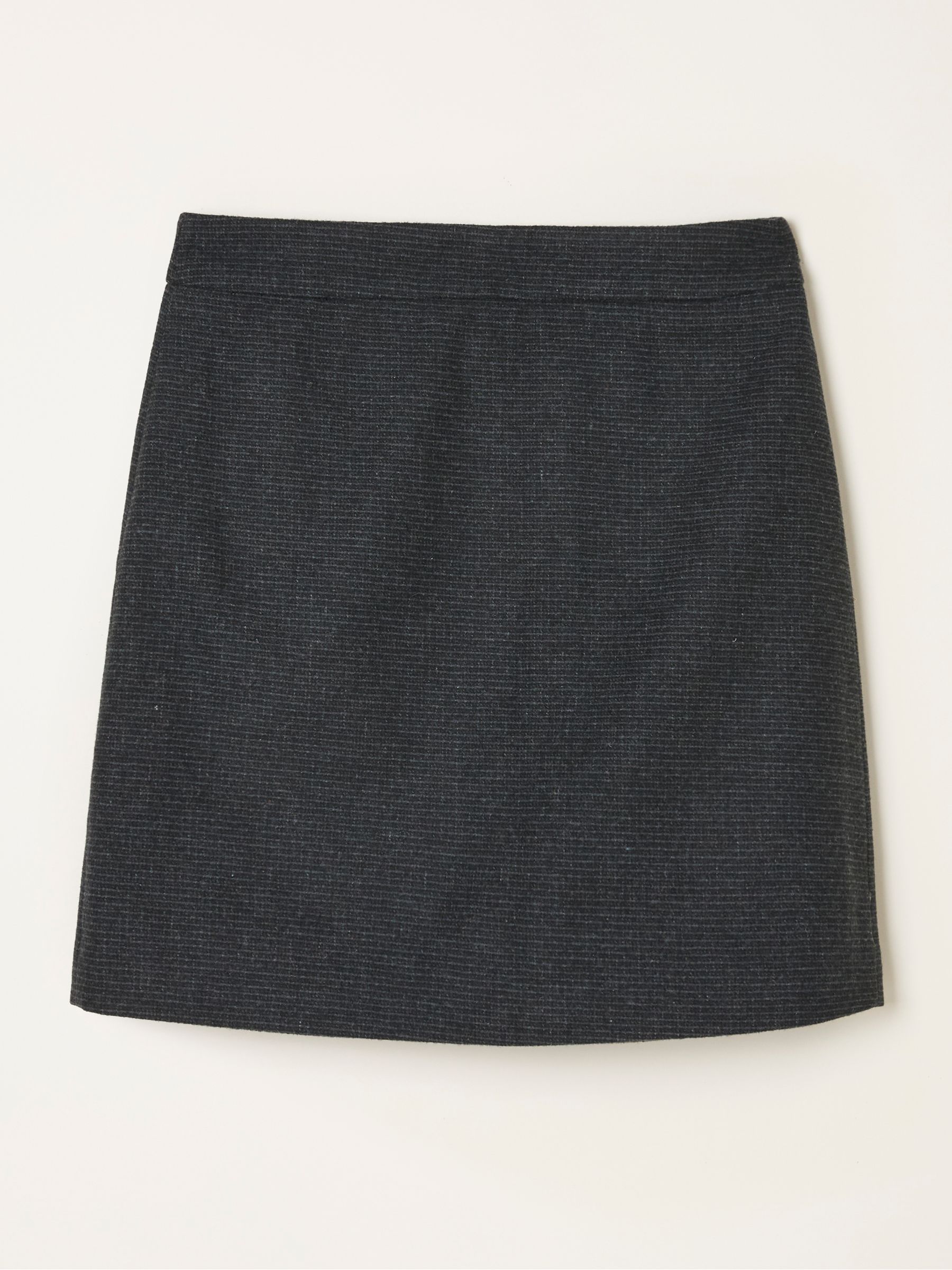 Jess Charcoal Grey Tweed Skirt - Image 5 of 5
