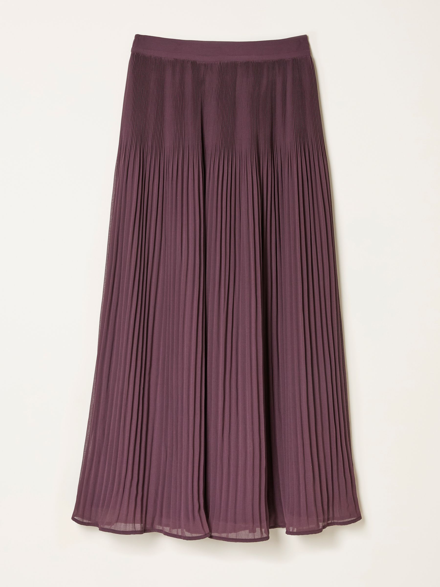Paignton Dusky Purple Midi Skirt - Image 6 of 6