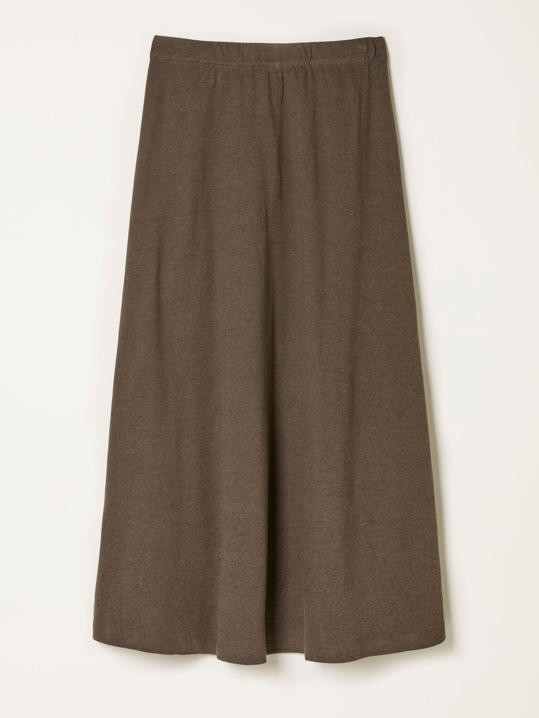 Kitty Chocolate Brown Jersey Maxi Skirt - Image 6 of 6
