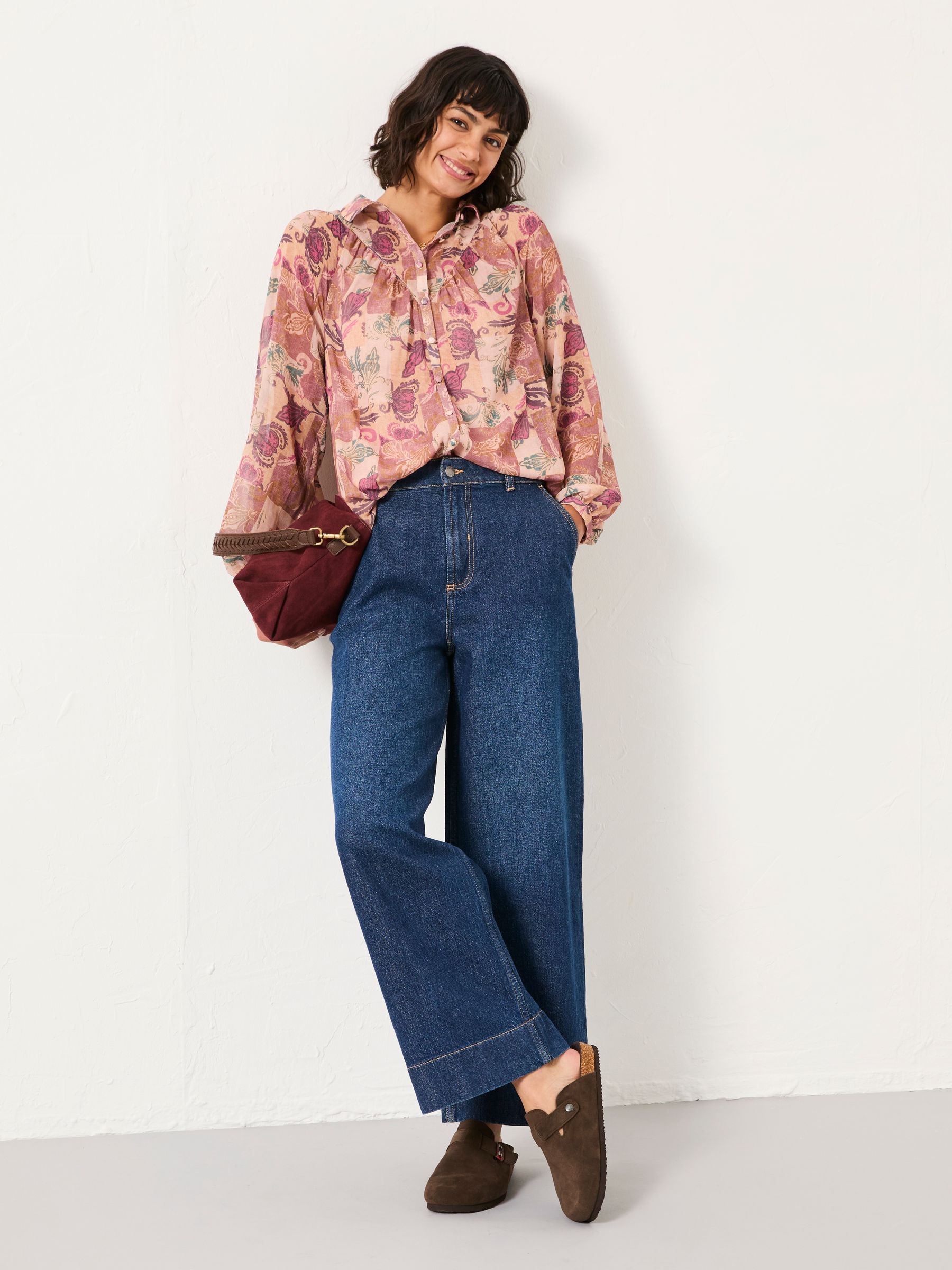 Pamala Rose Pink Patched Chintz Blouse - Image 4 of 6