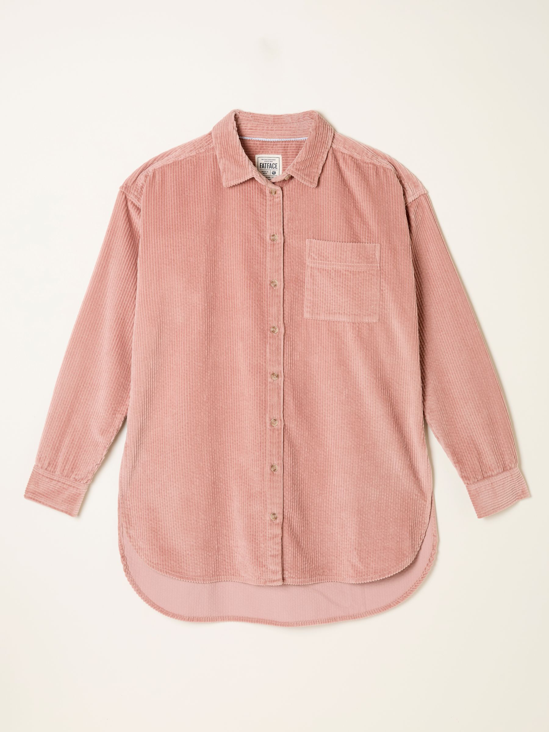 Carolin Rose Pink Cord Shirt - Image 6 of 6