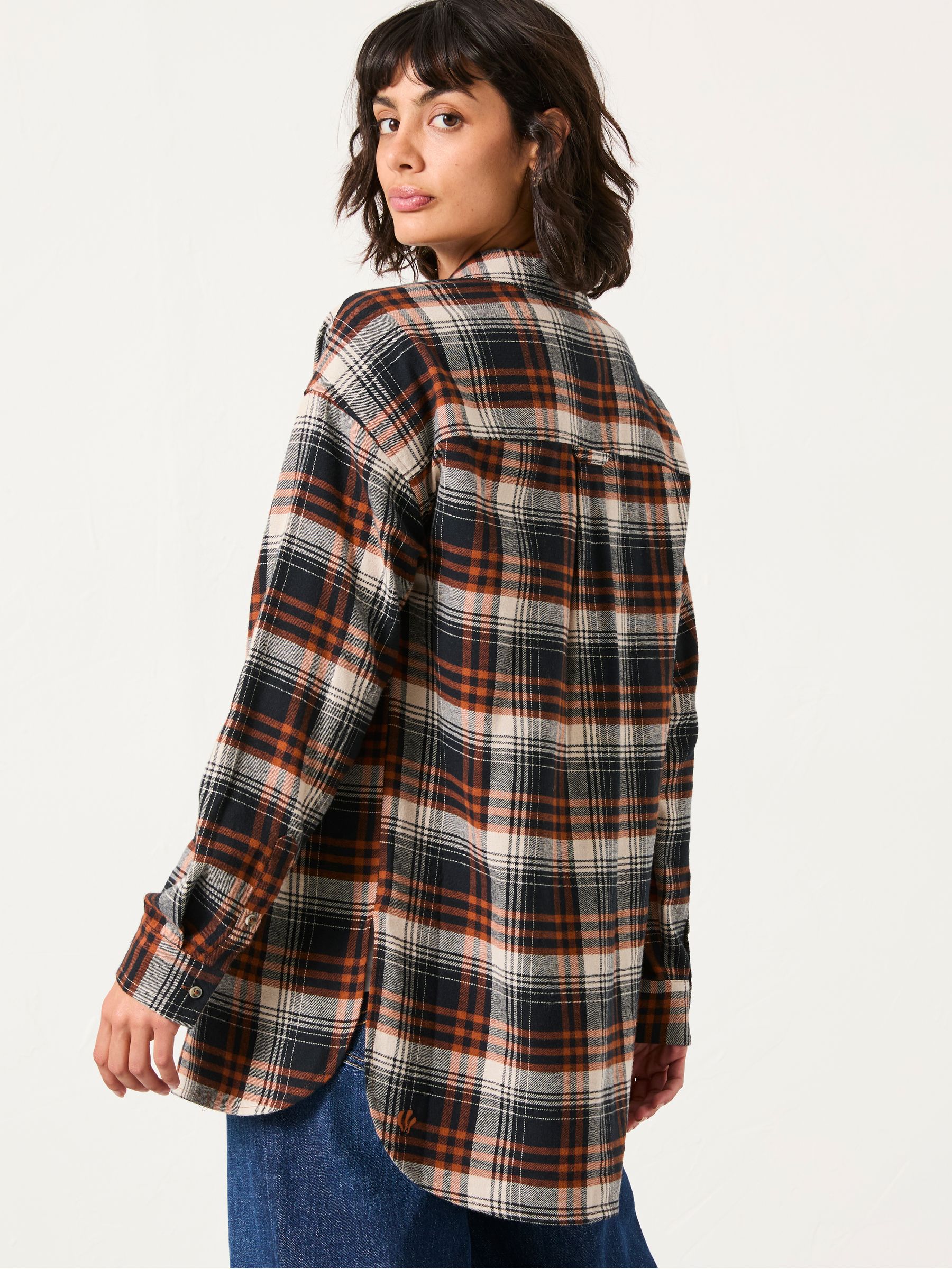 Carolin Black Check Shirt - Image 2 of 6