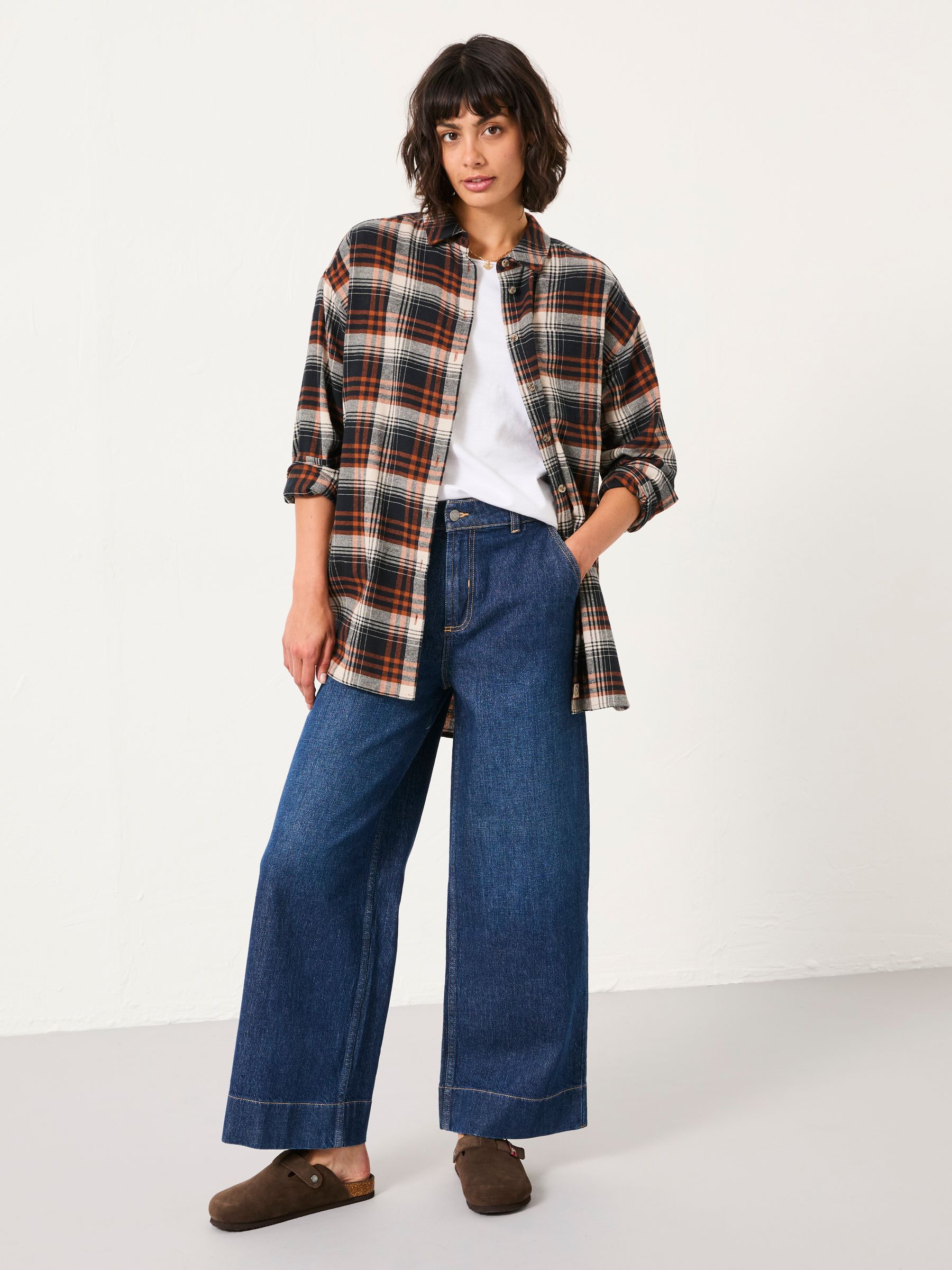 Carolin Black Check Shirt - Image 3 of 6