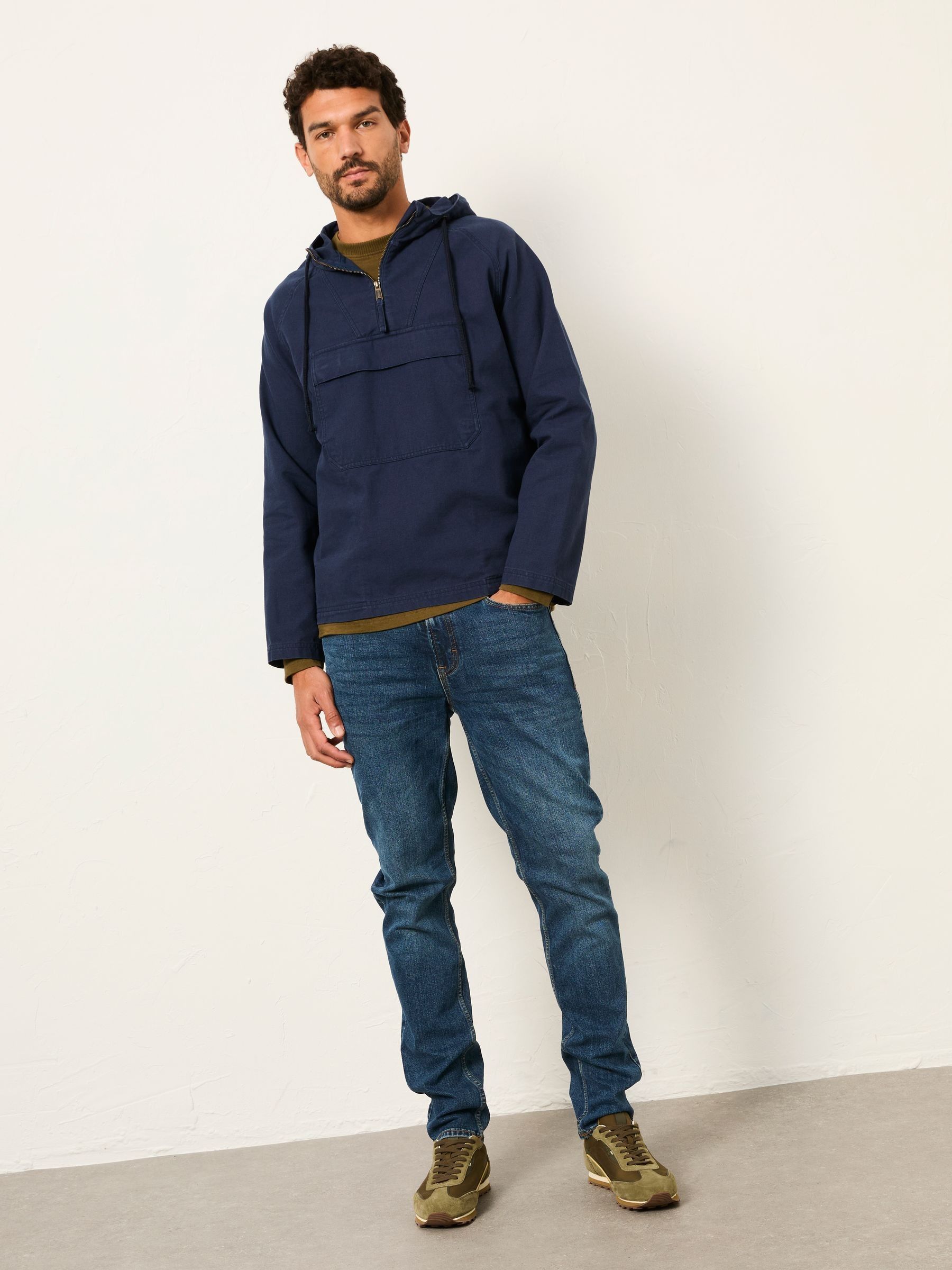 Indigo Blue Slim Fit Jeans - Image 3 of 6