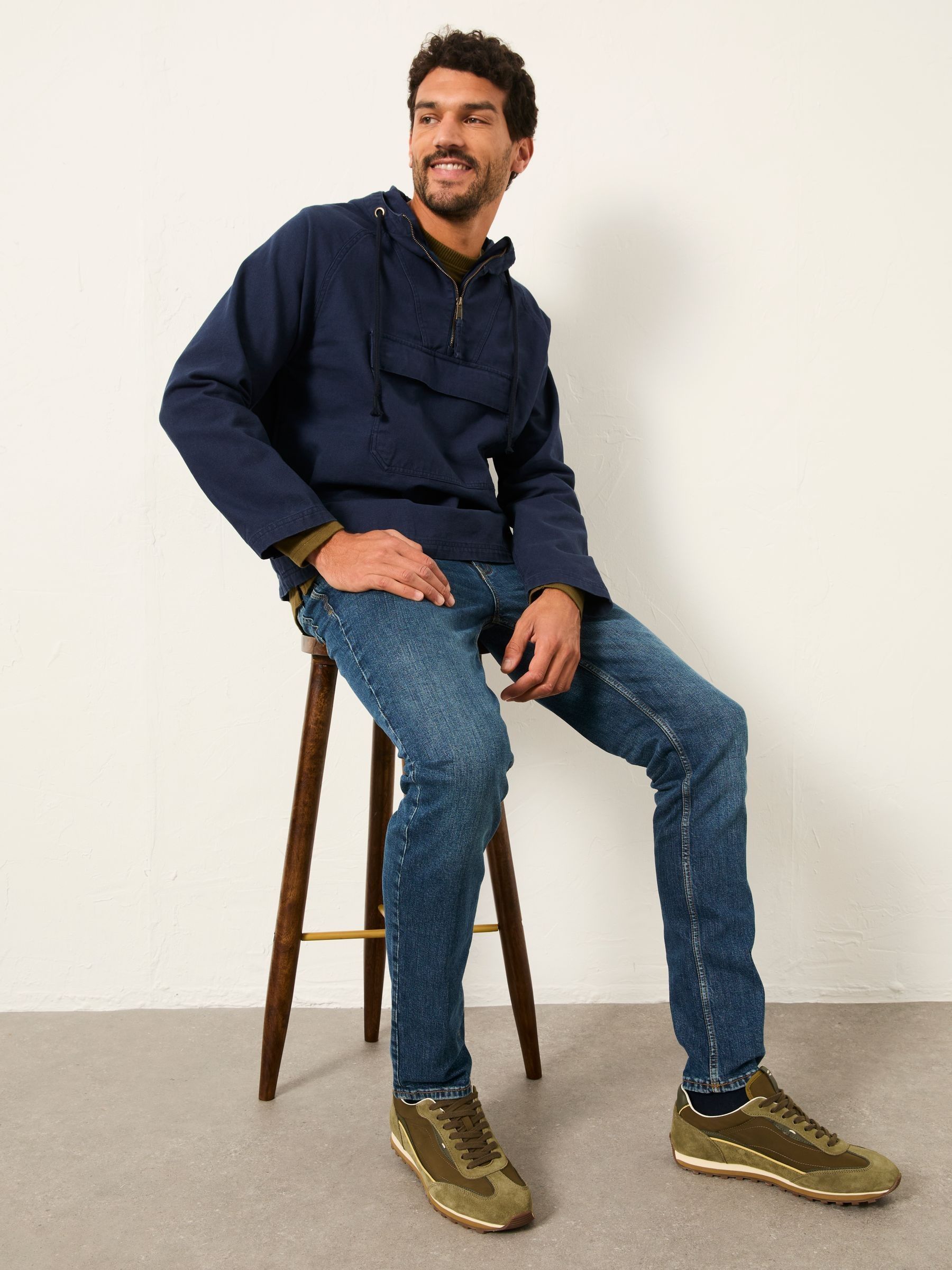 Indigo Blue Slim Fit Jeans - Image 5 of 6
