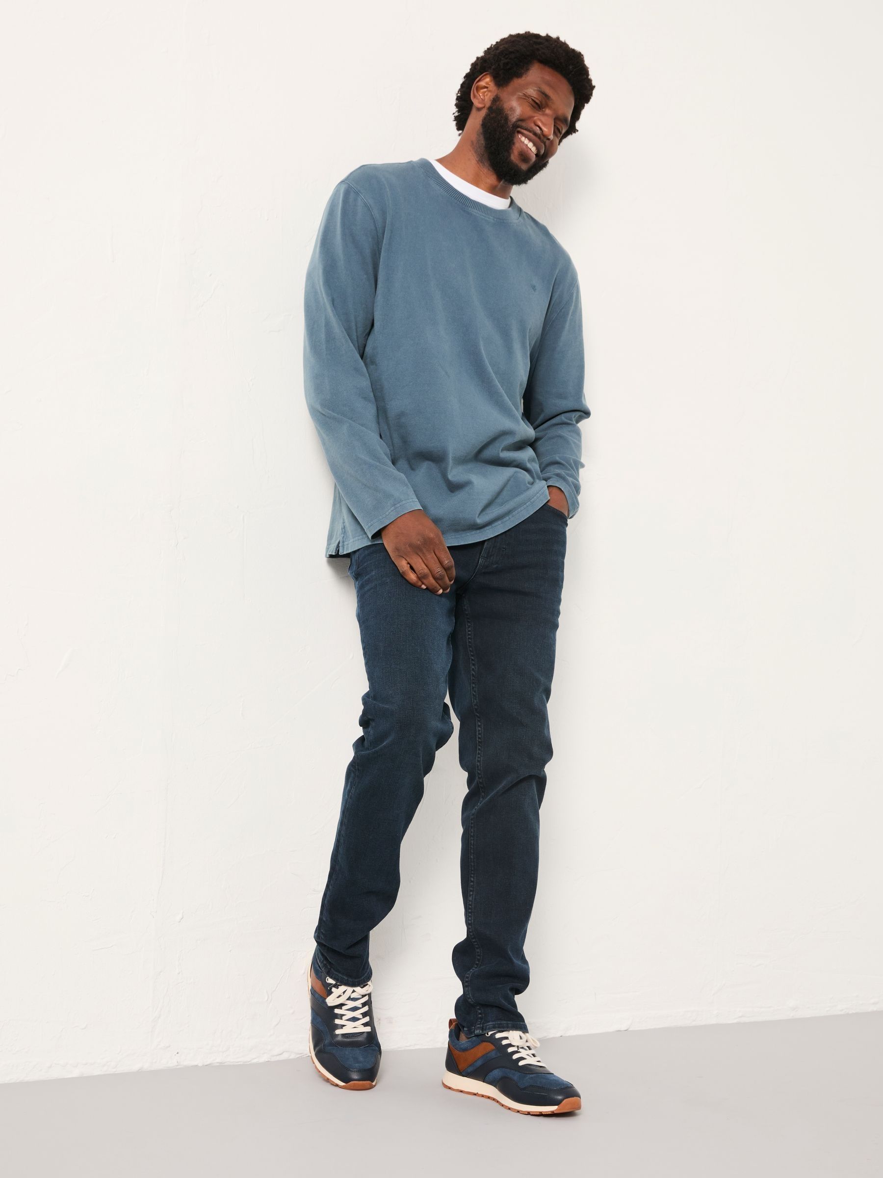 Denim Dark Blue Slim Fit Slim Fit Jeans - Image 5 of 6