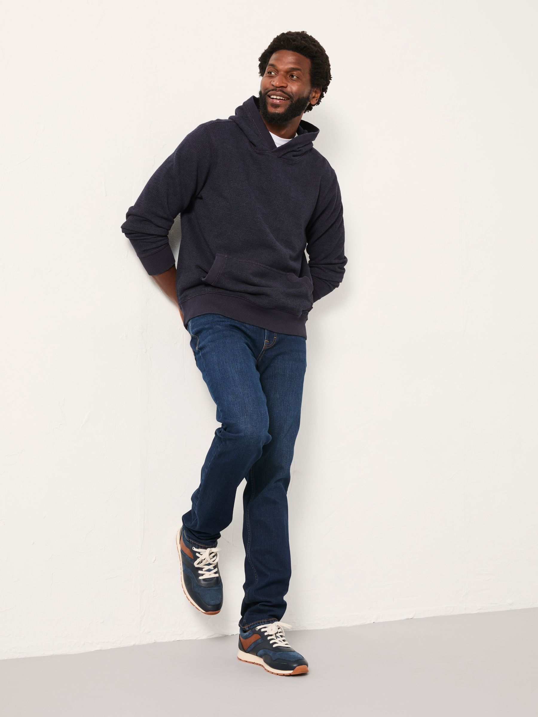 Dark Vintage Blue Slim Fit Jeans - Image 3 of 6