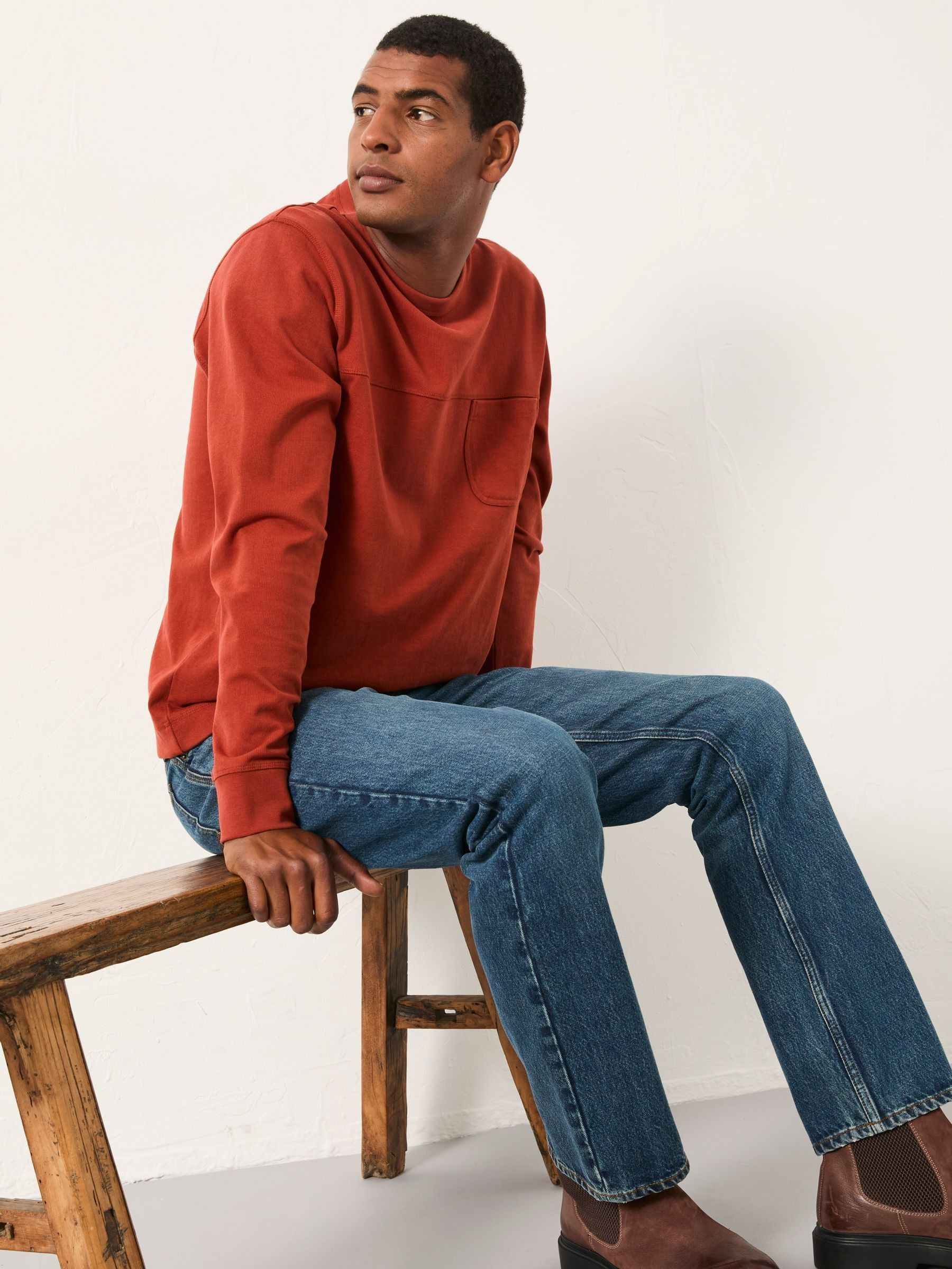 Indigo Blue Bootcut Bootcut Jeans - Image 6 of 8