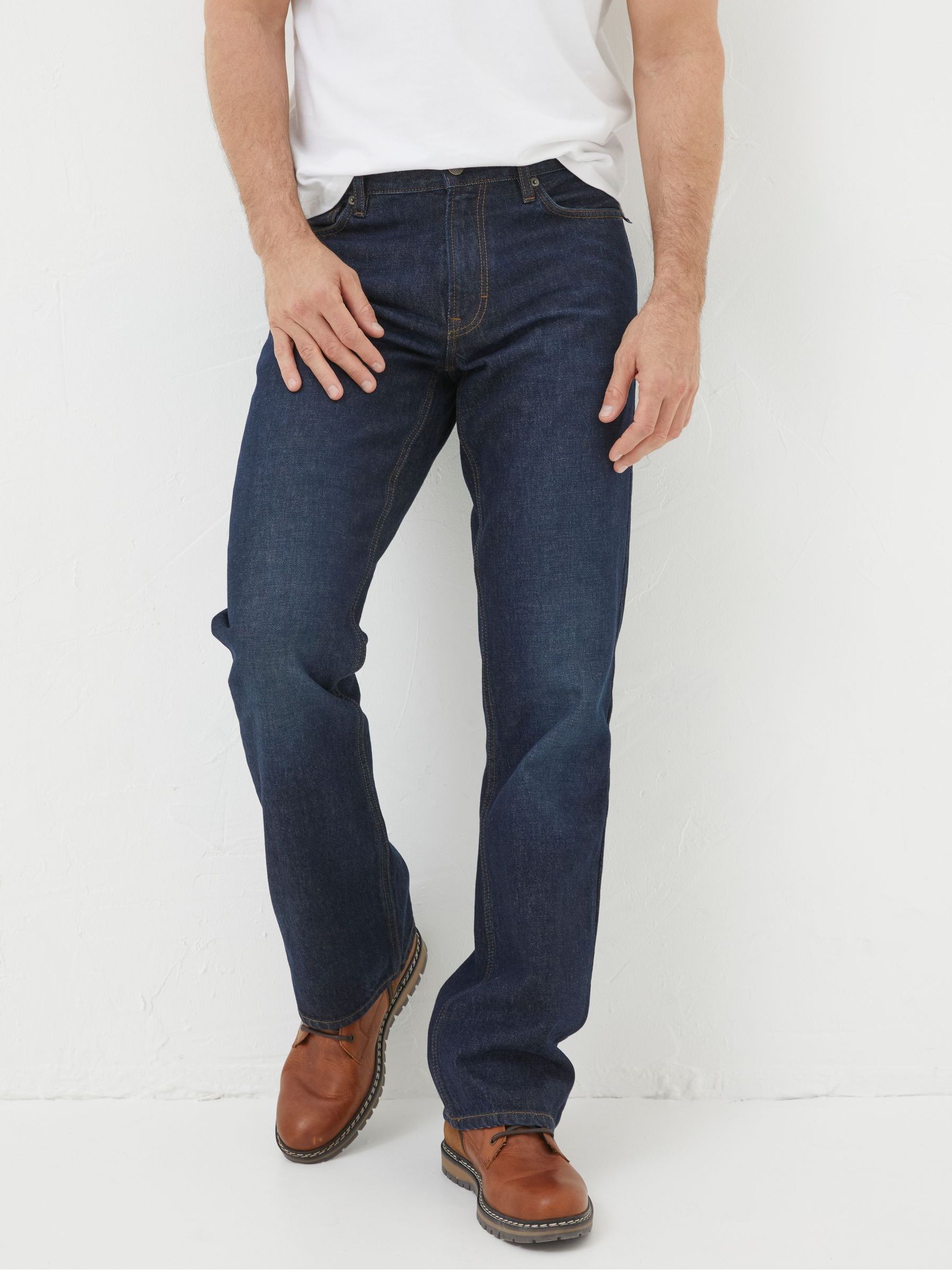 Dark Vintage Blue Bootcut Bootcut Jeans - Image 1 of 6