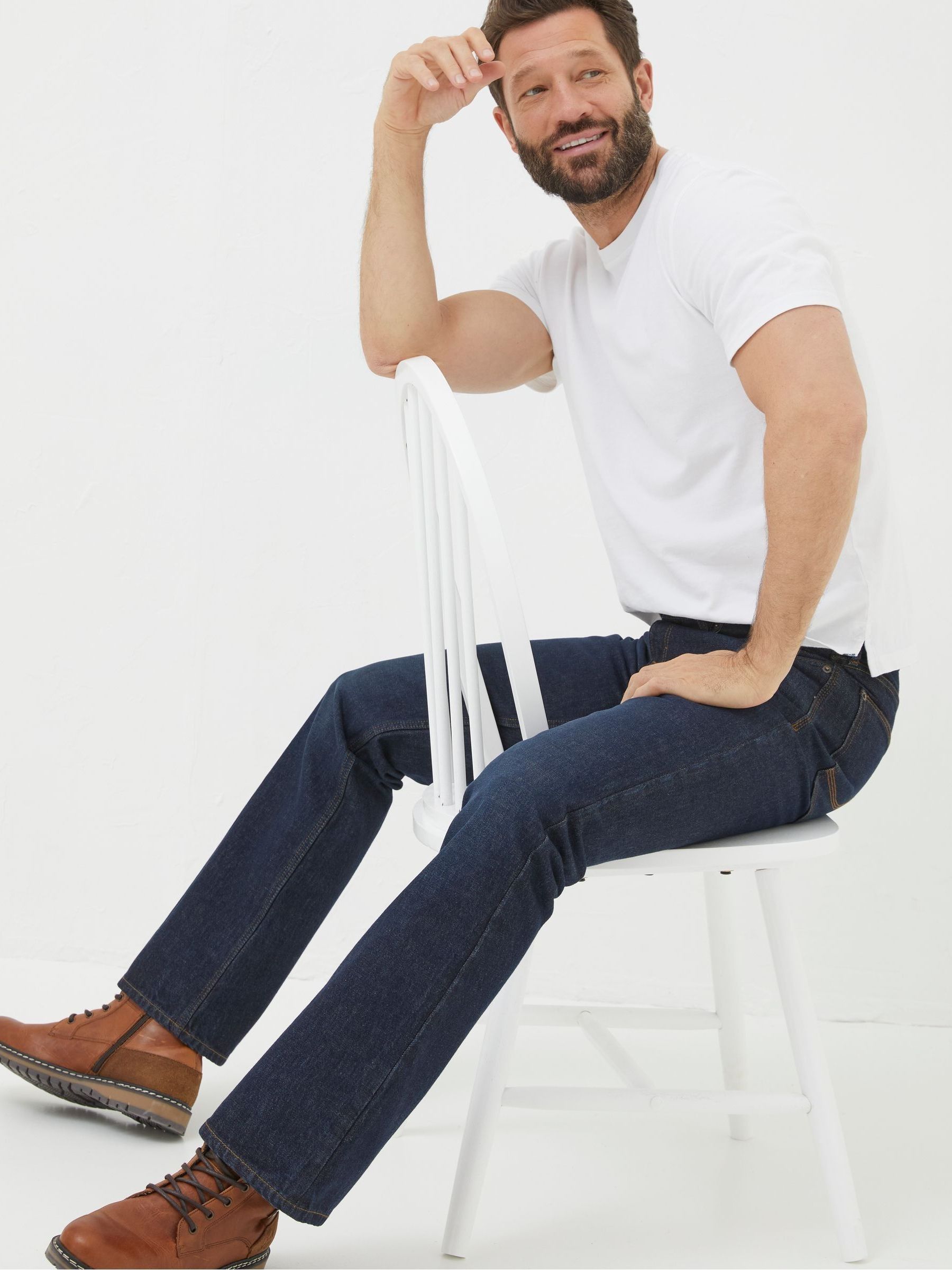 Dark Vintage Blue Bootcut Bootcut Jeans - Image 2 of 6