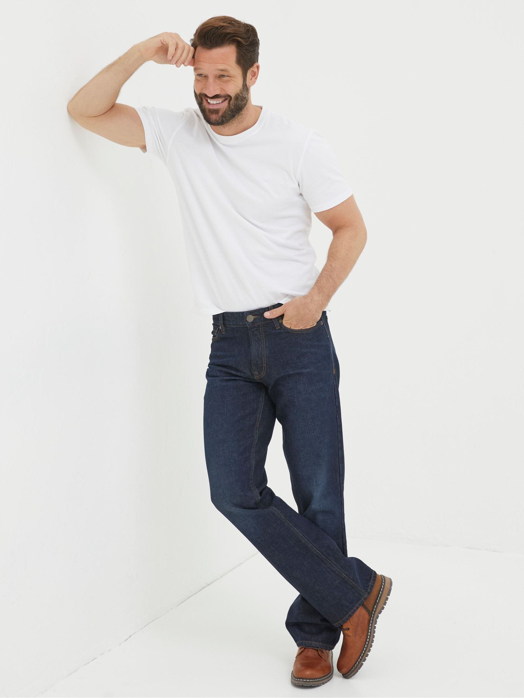 Dark Vintage Blue Bootcut Bootcut Jeans - Image 4 of 6