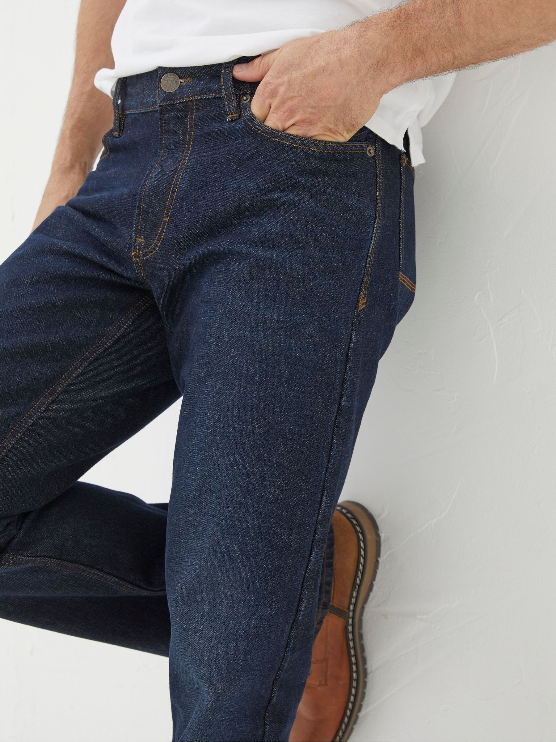 Dark Vintage Blue Bootcut Bootcut Jeans - Image 5 of 6