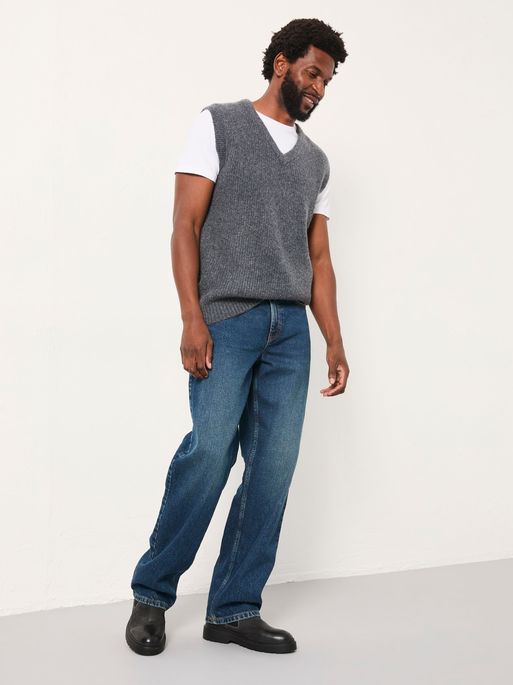 Indigo Blue Loose Fit jeans - Image 3 of 6