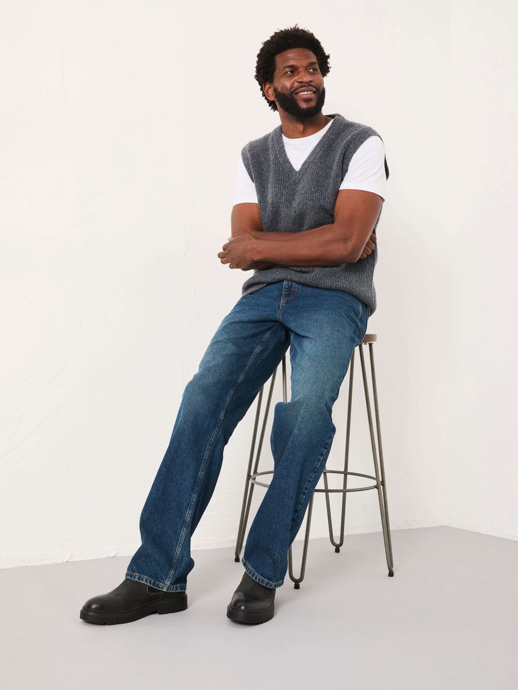 Indigo Blue Loose Fit jeans - Image 4 of 6