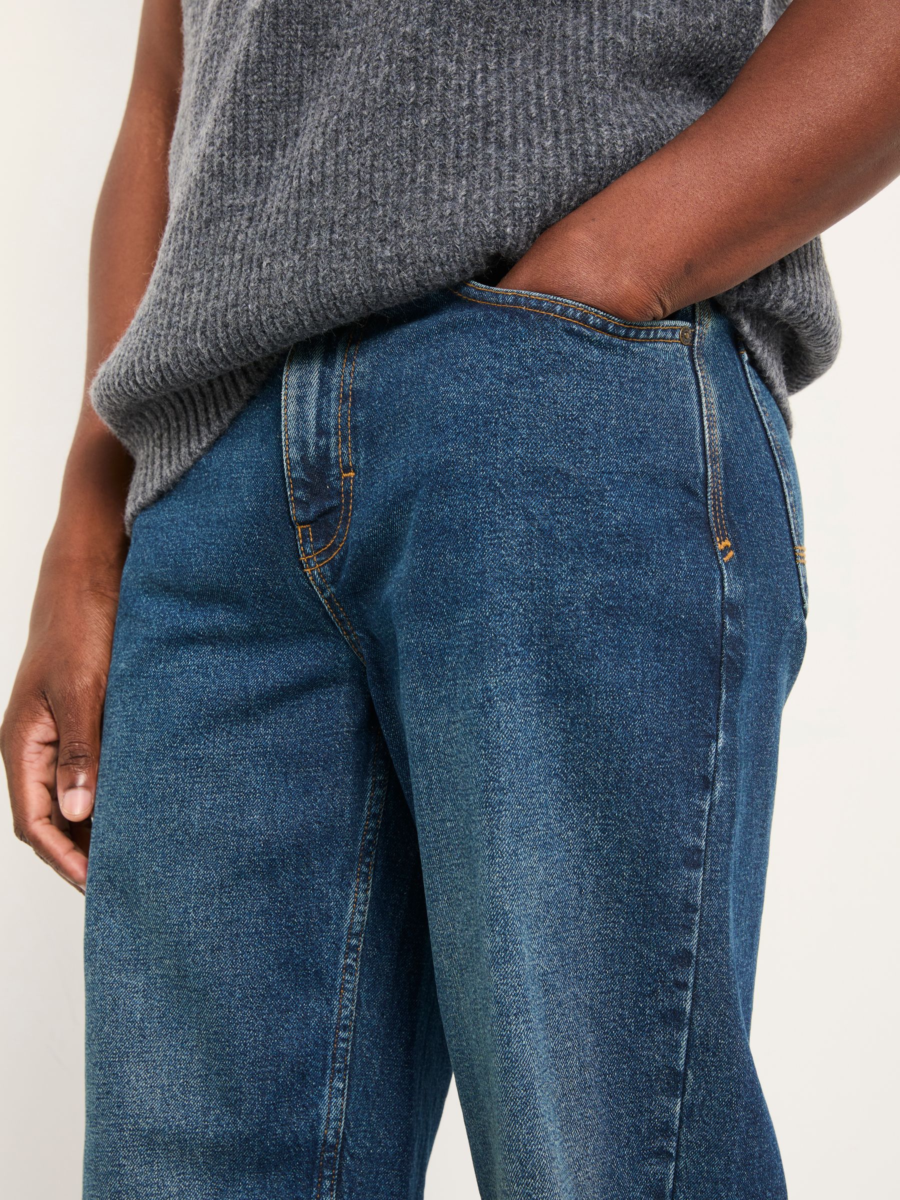 Indigo Blue Loose Fit jeans - Image 5 of 6