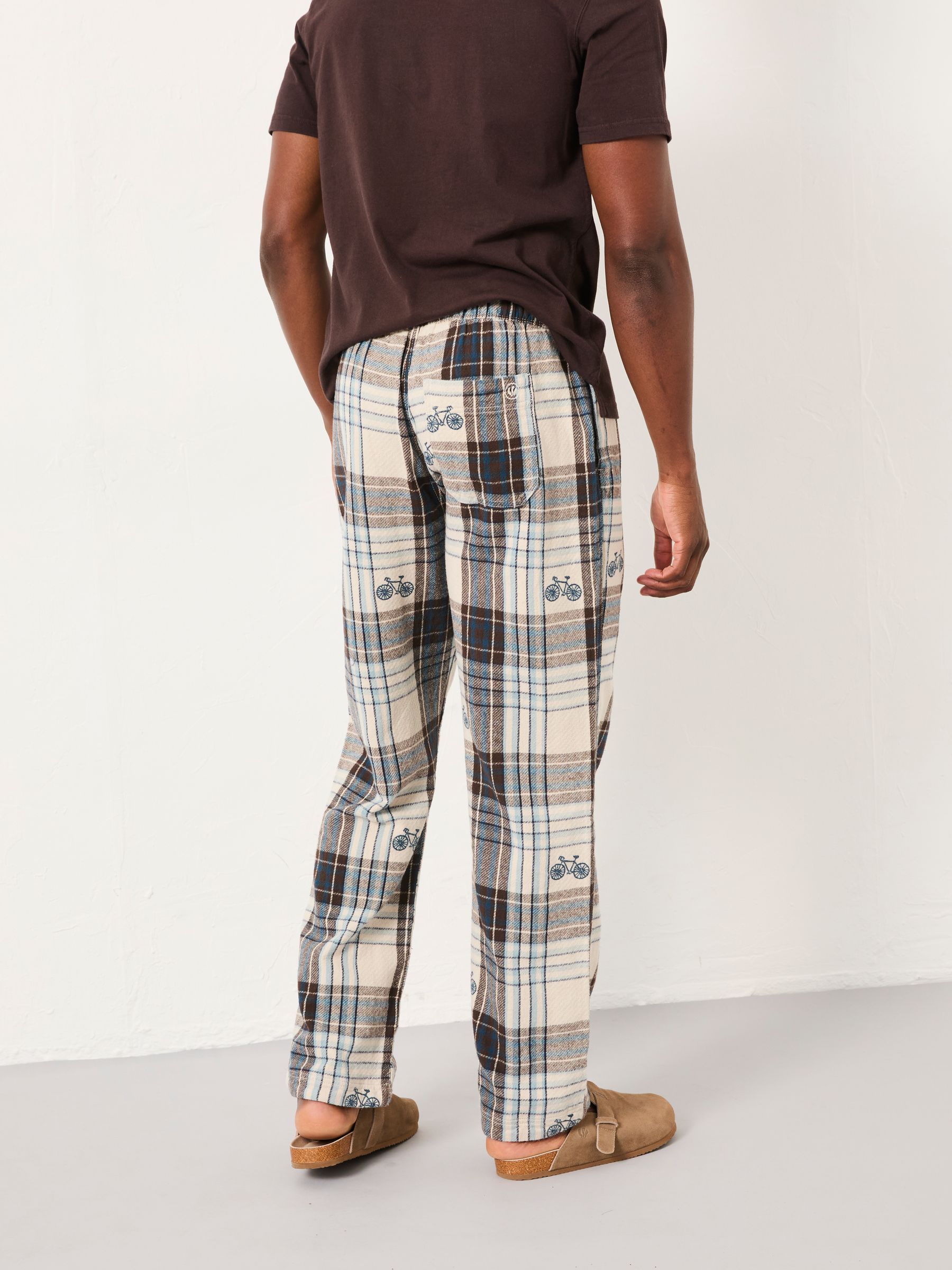 Natural Bike Jacquard Pyjama Bottoms - Image 2 of 6