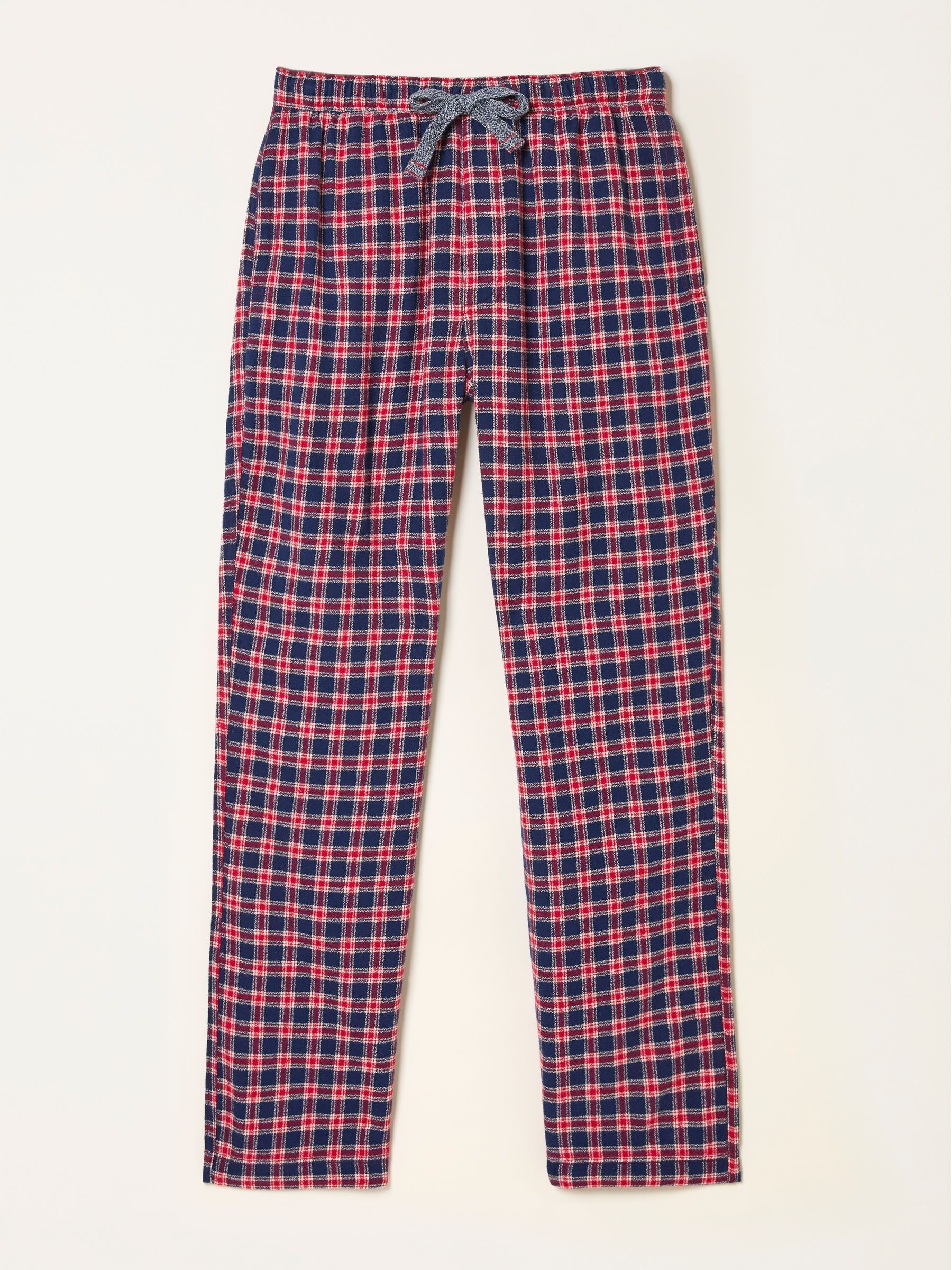 Leven Red Check Pyjama Bottoms - Image 6 of 6
