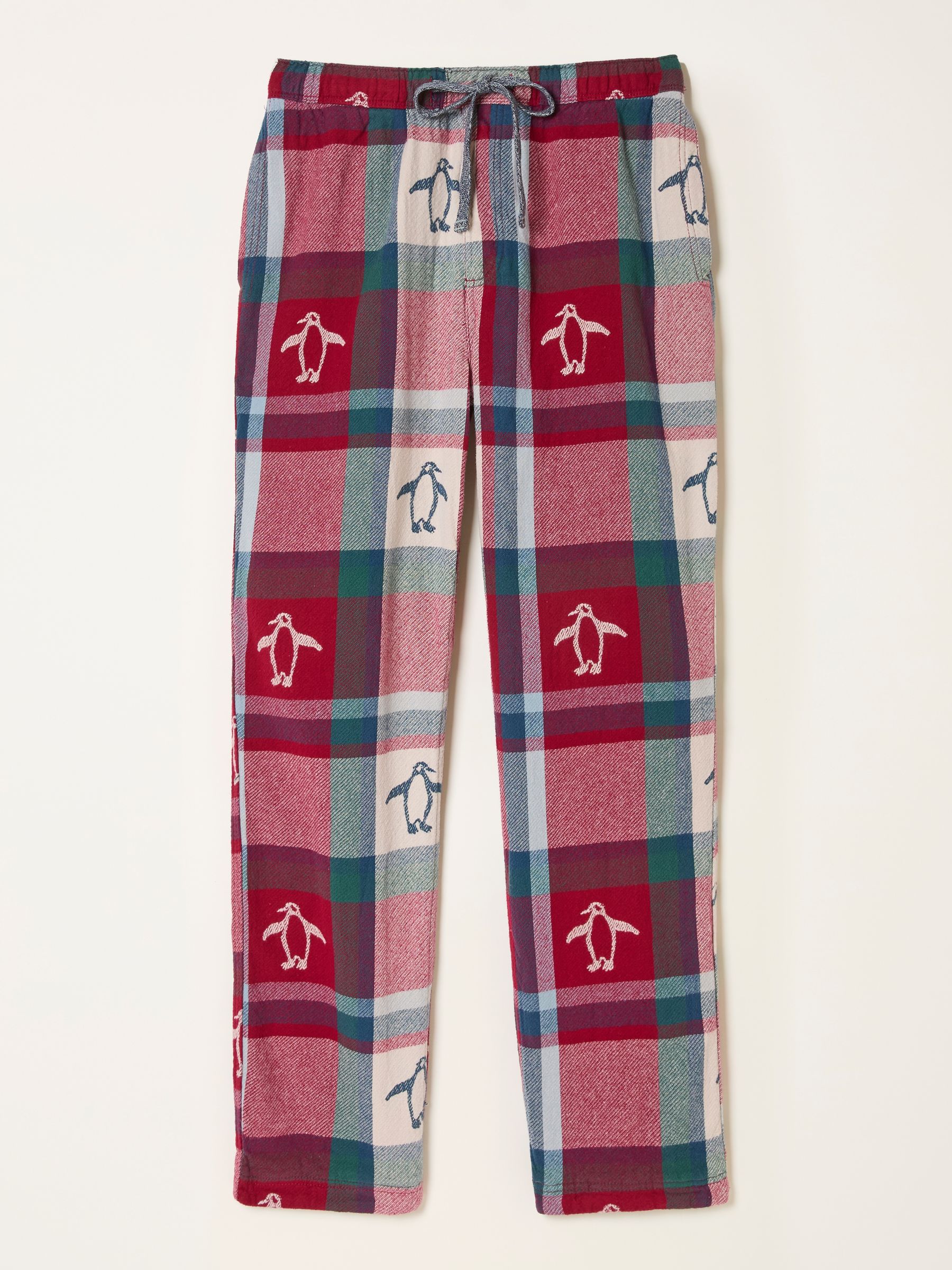 Red Penguin Jacquard Pyjama Bottoms - Image 5 of 5 Red Penguin Jacquard Pyjama Bottoms - Image 5 of 5