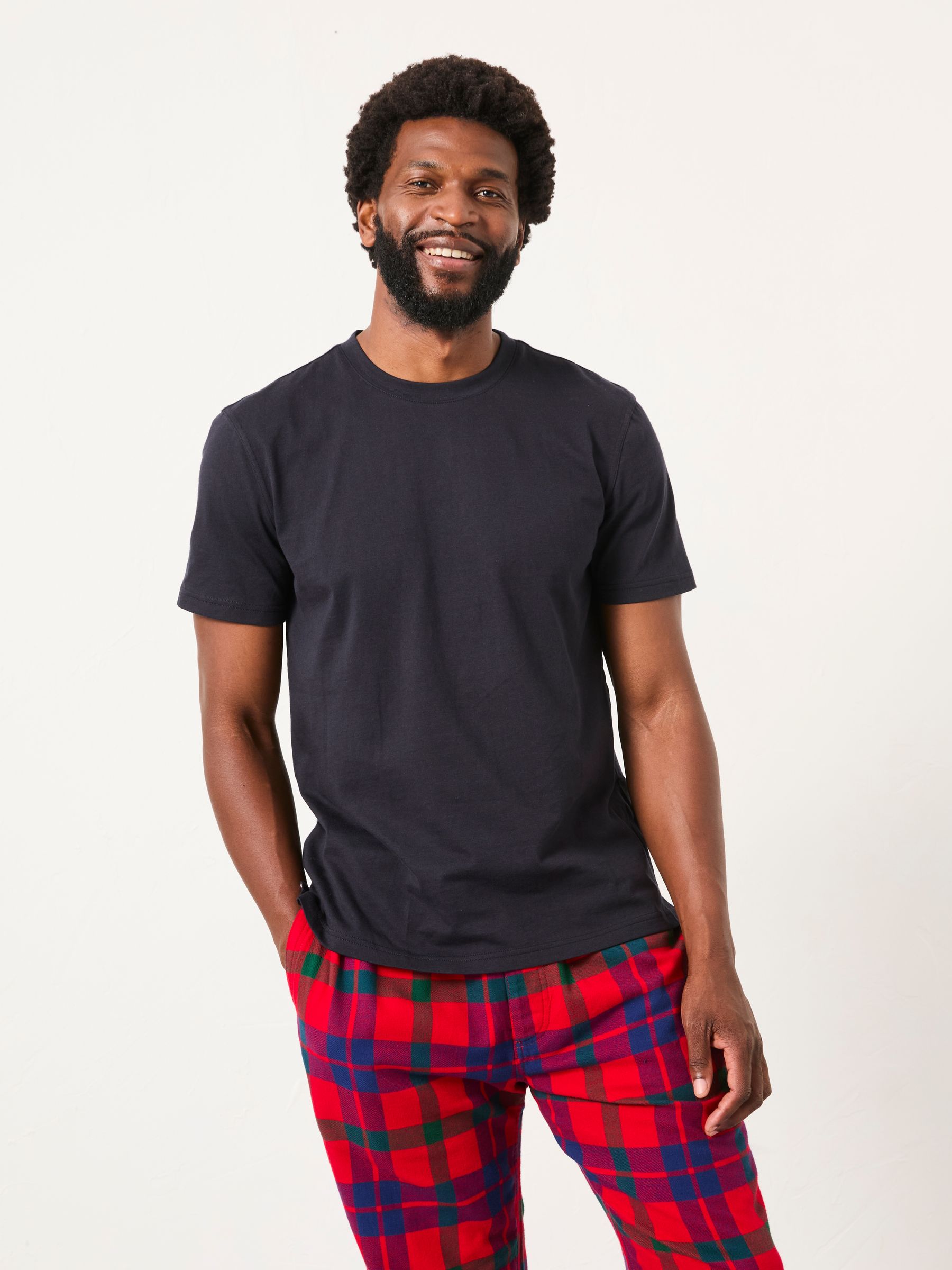 Red Shelter Check Pyjama Bottoms - Image 2 of 5