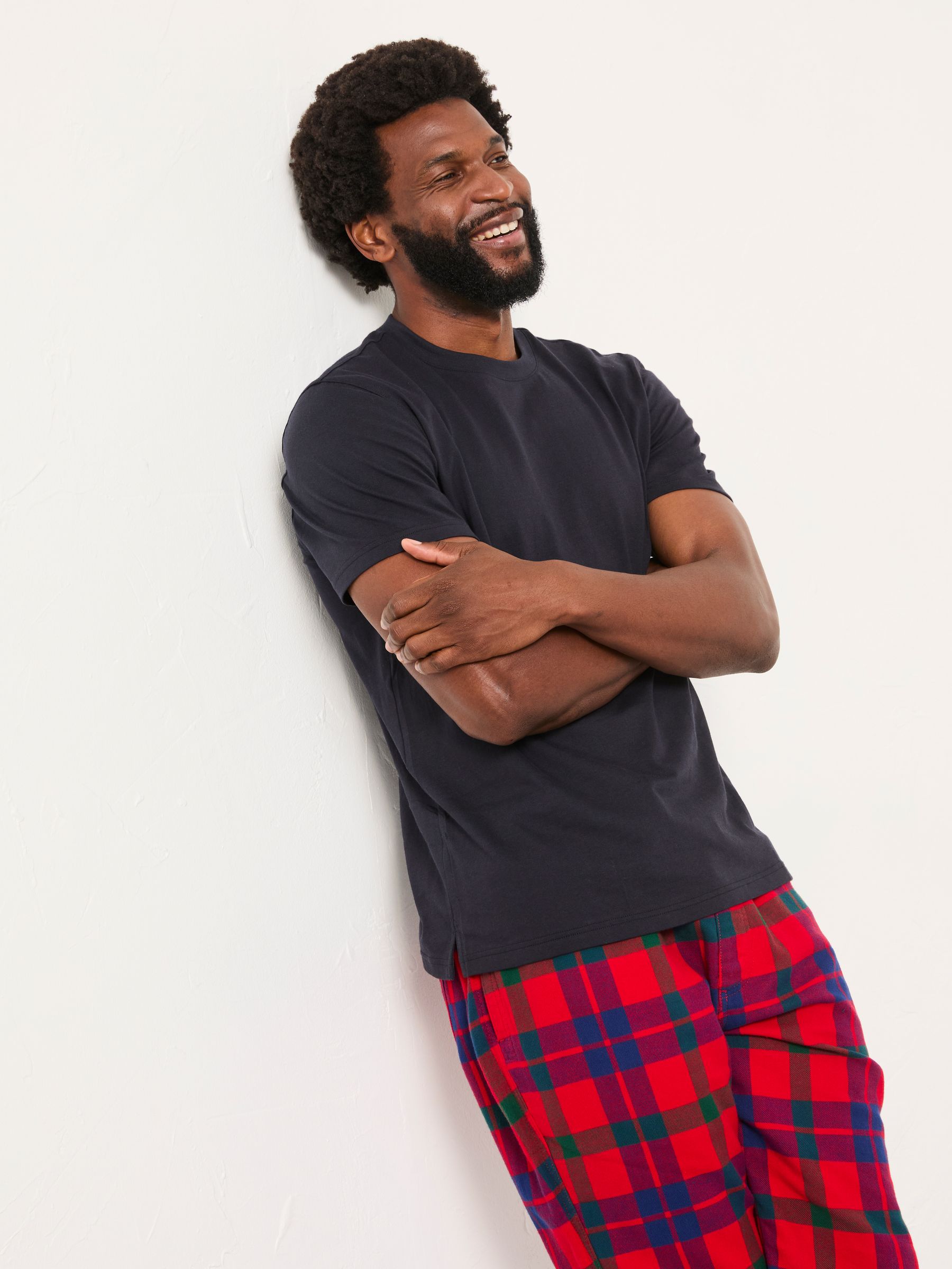 Red Shelter Check Pyjama Bottoms - Image 4 of 5