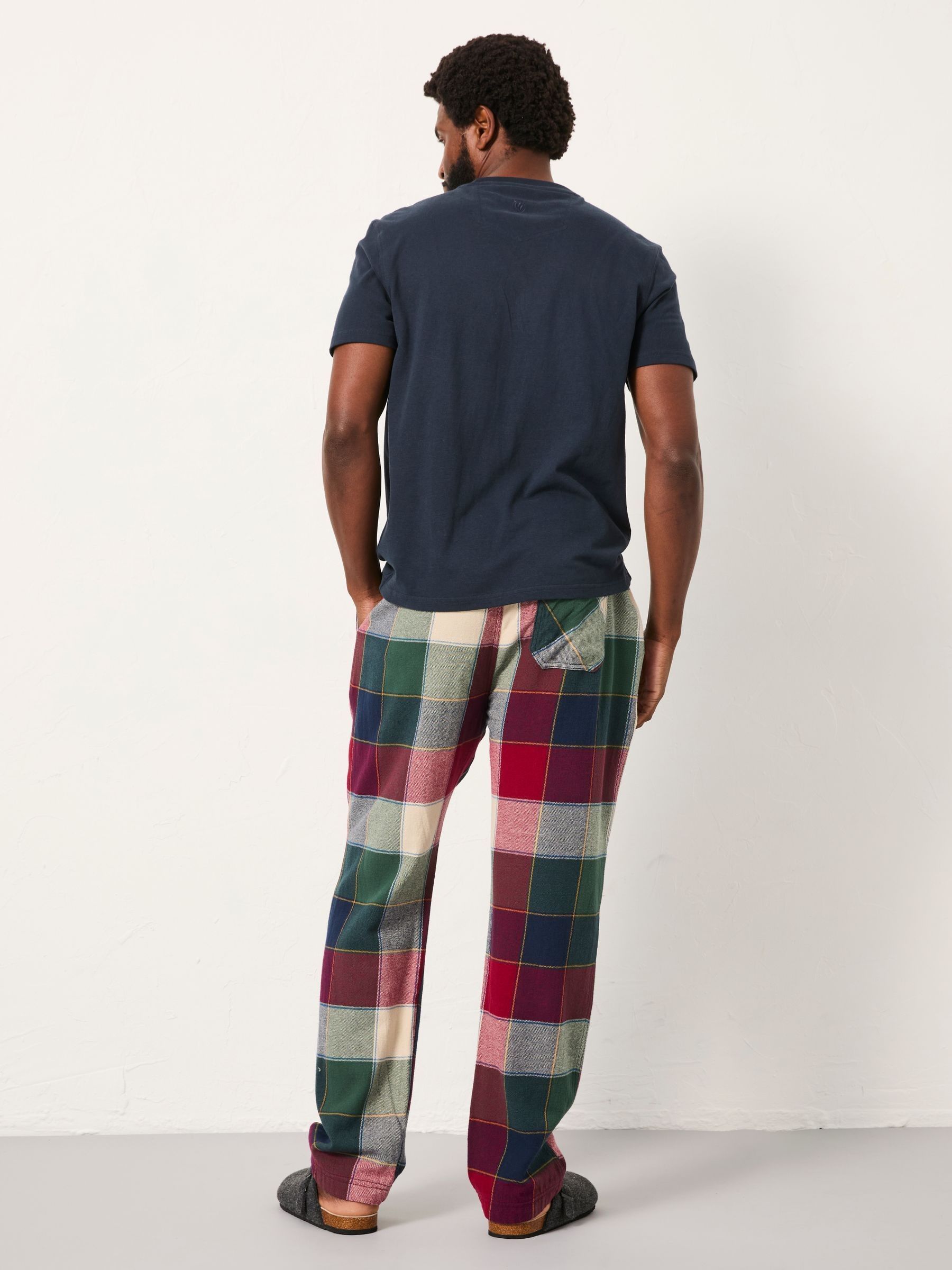 Hetton Red Buffalo Check Pyjama Bottoms - Image 2 of 6 Hetton Red Buffalo Check Pyjama Bottoms - Image 2 of 6