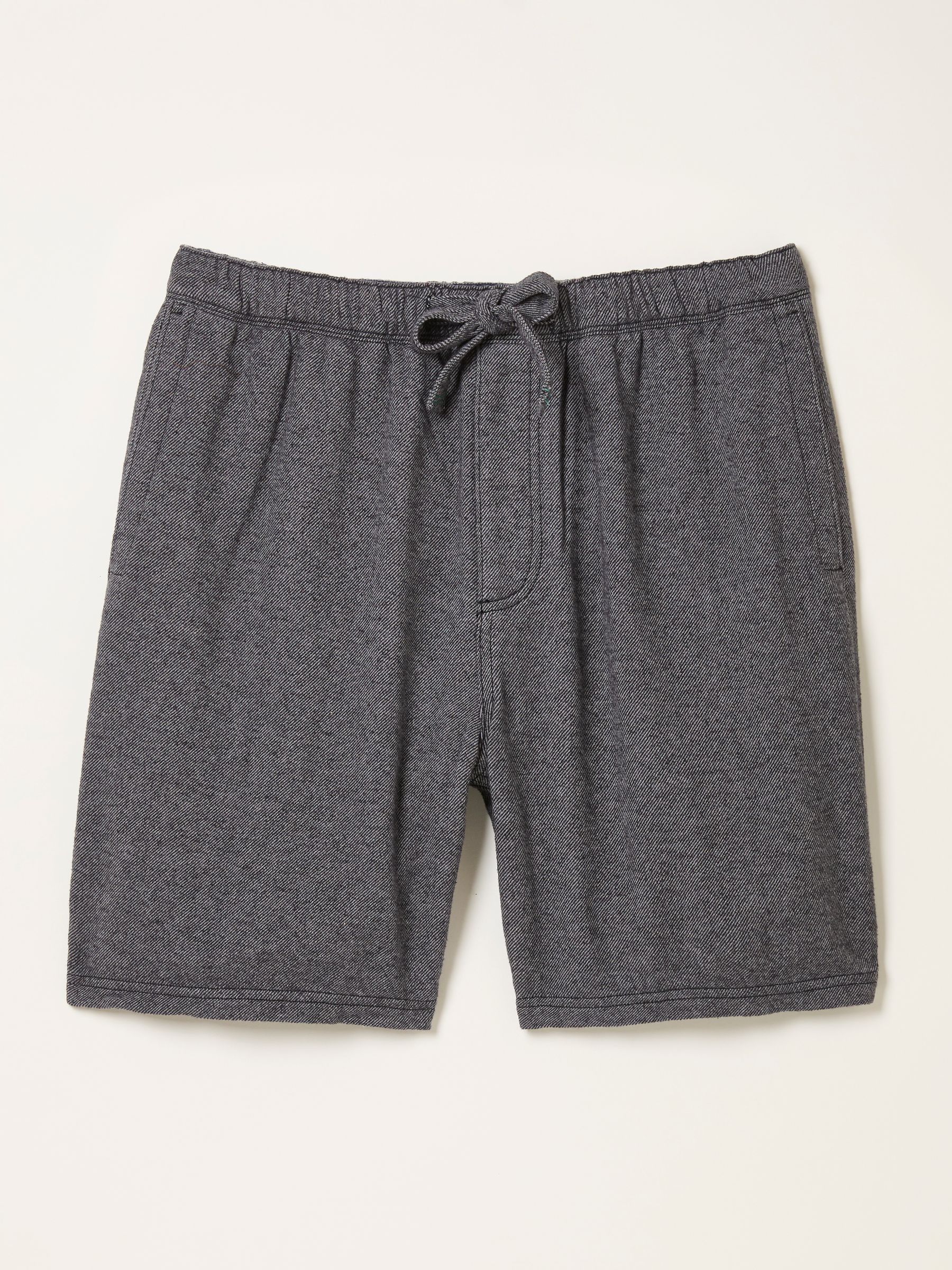 Charcoal Grey Brushed Twill Pyjama Shorts - Image 5 of 5