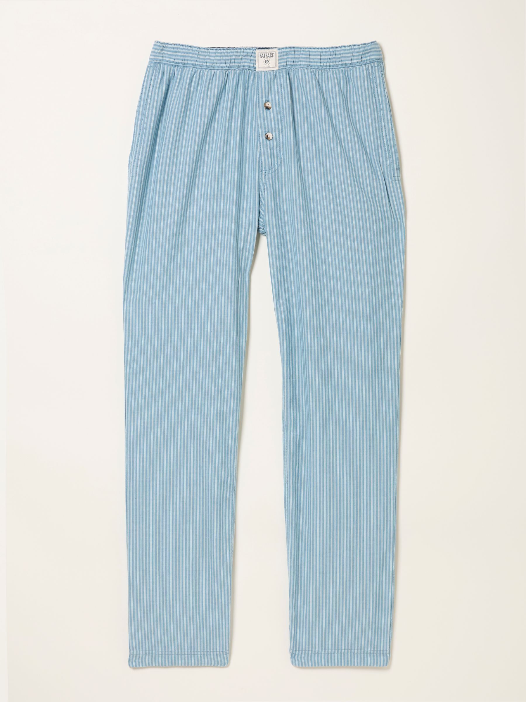 Seil Light Blue Stripe Pyjama Bottoms - Image 5 of 5