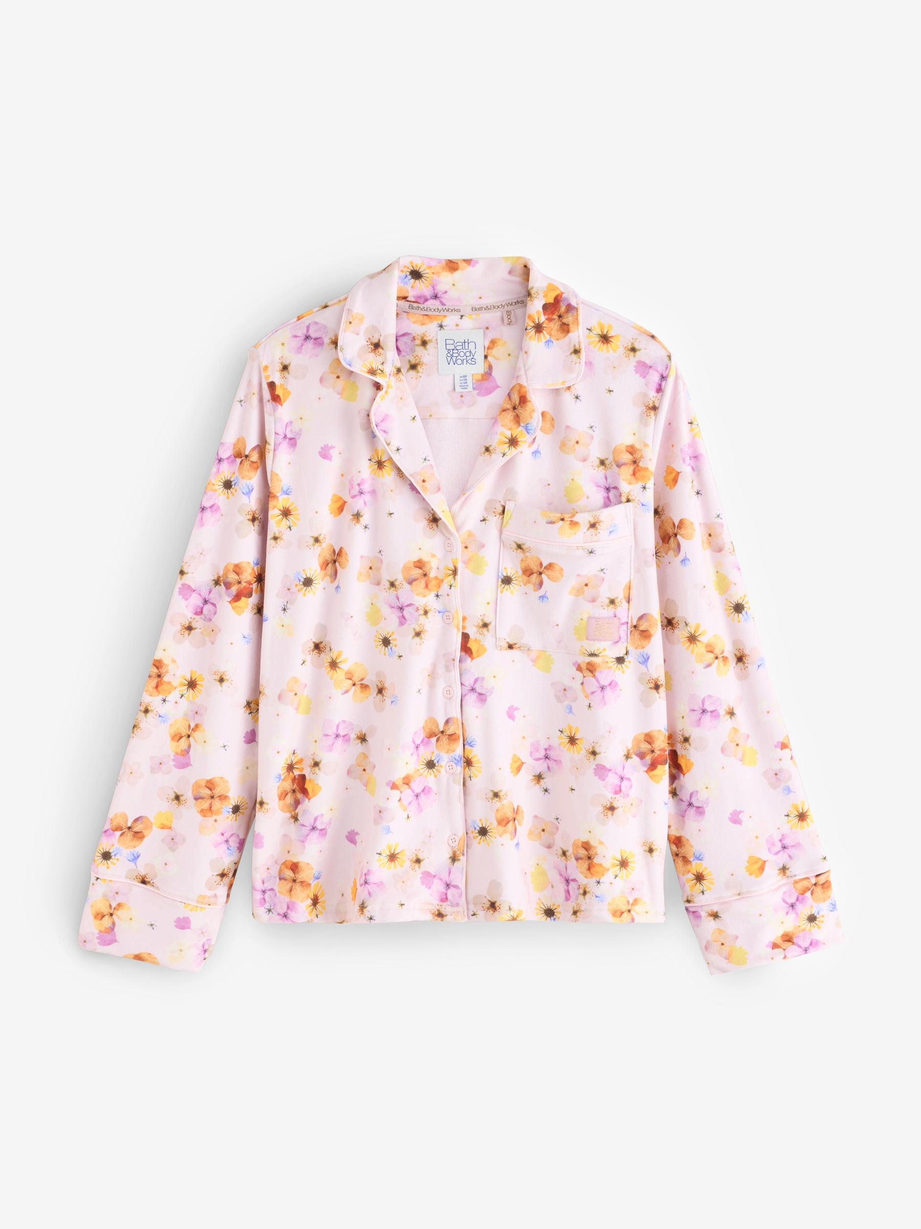 Pink Cosy Button Through Pyjamas - Image 7 of 11