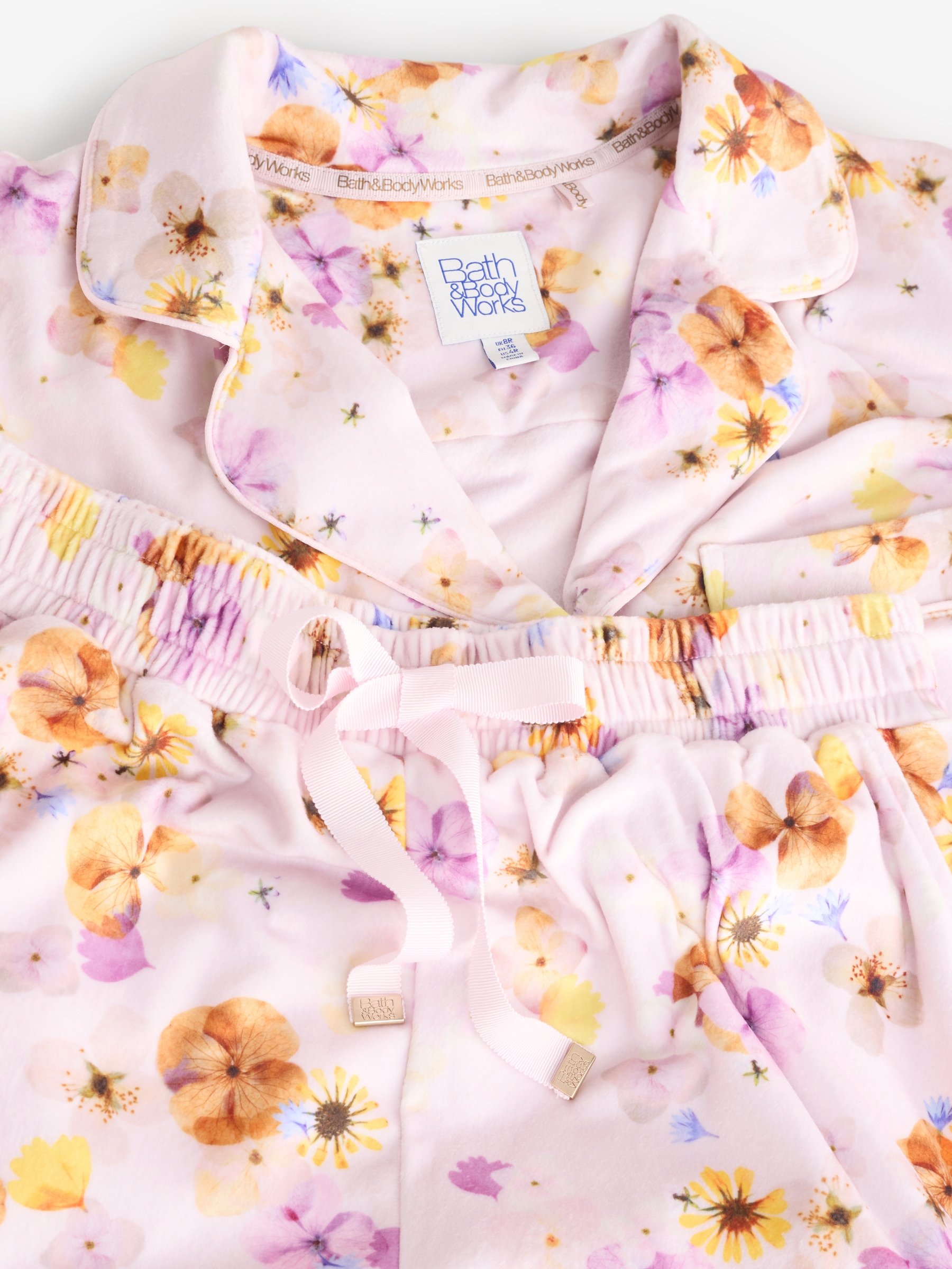 Pink Cosy Button Through Pyjamas - Image 9 of 11