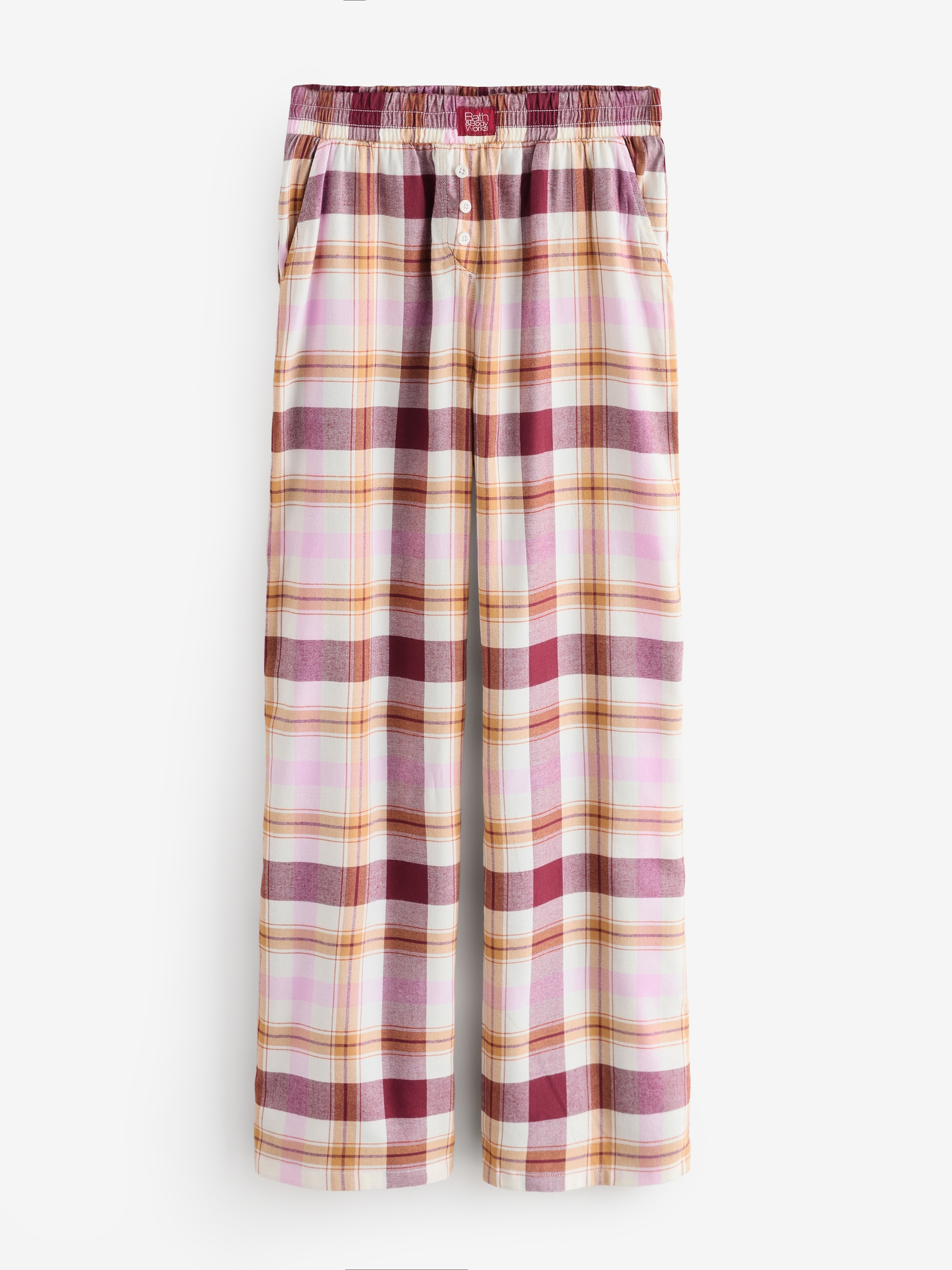 Grey and Burgundy Weekend Sweat Check Pyjamas - Image 7 of 9