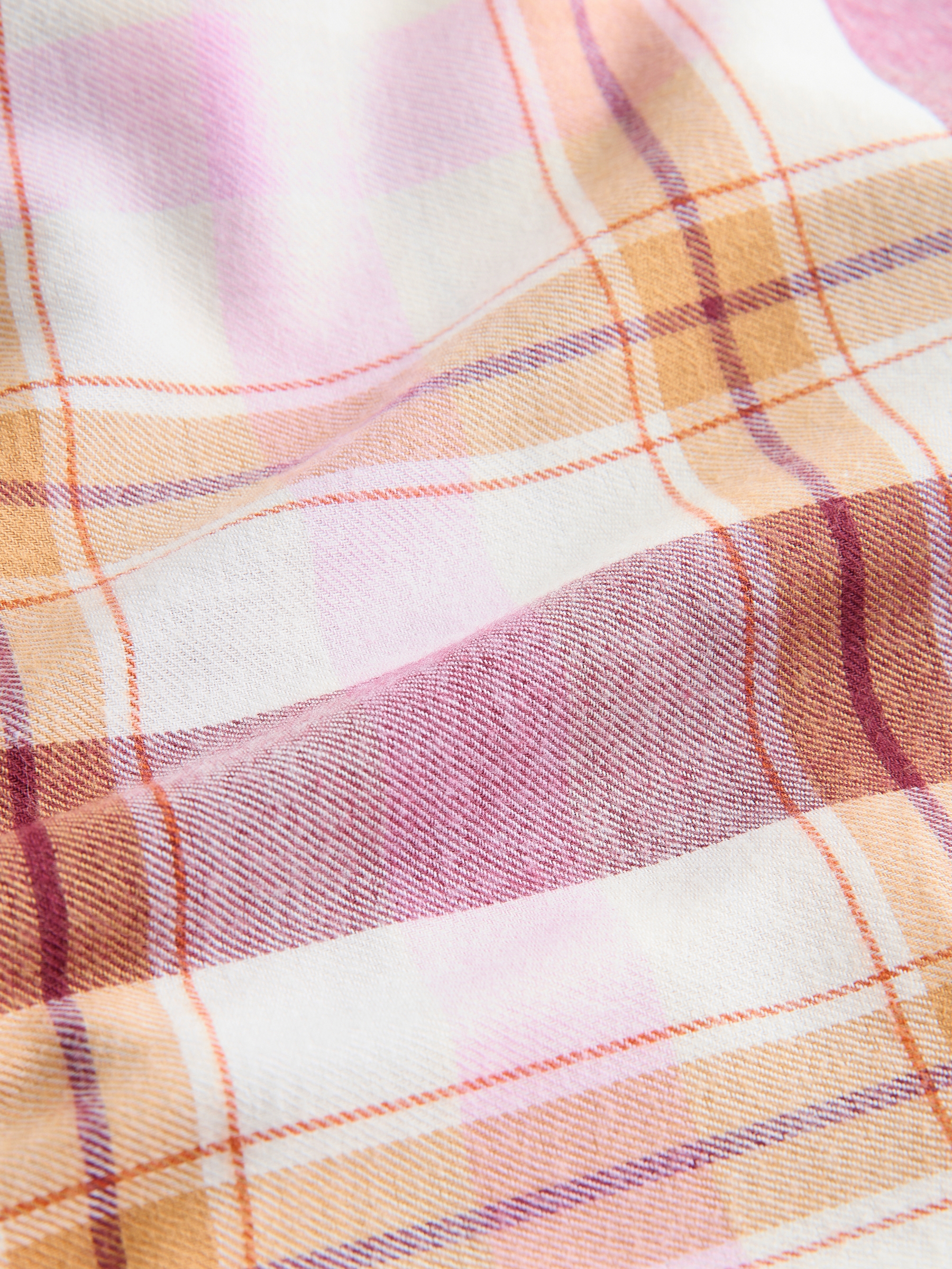 Grey and Burgundy Weekend Sweat Check Pyjamas - Image 9 of 9