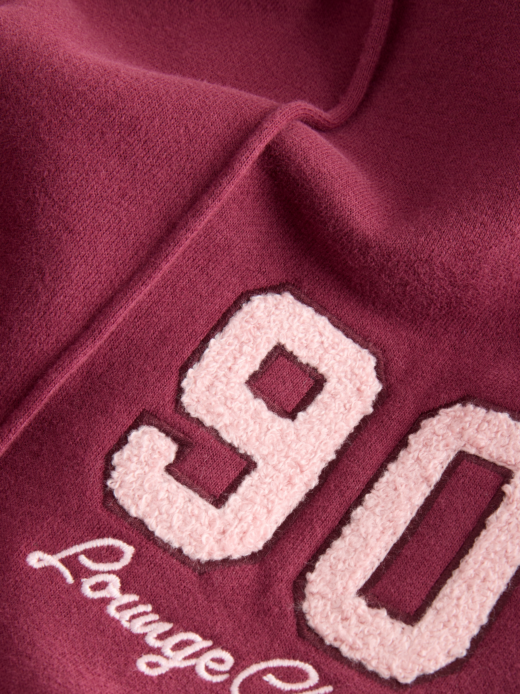 Burgundy Red Joggers - Image 8 of 8