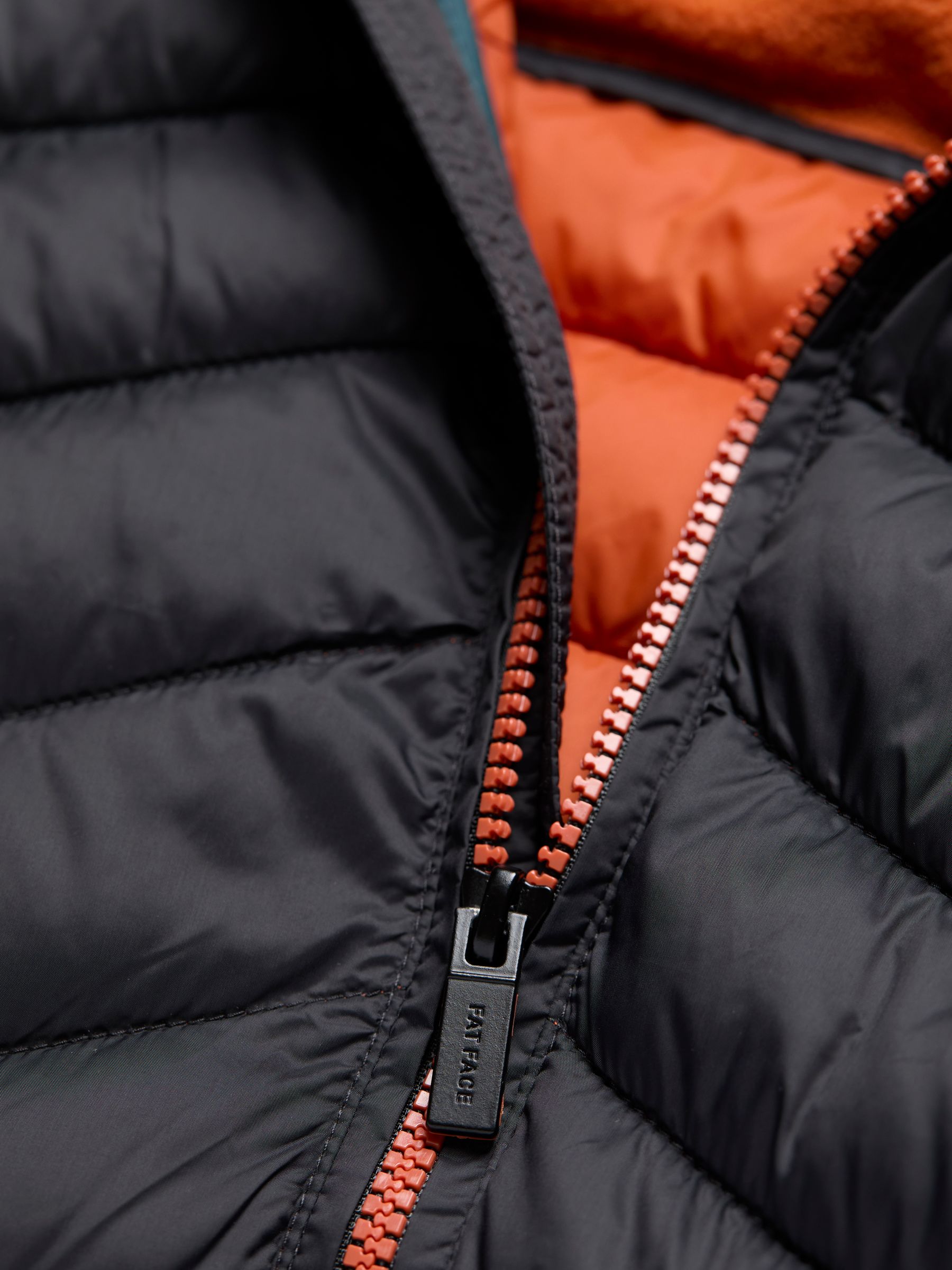 Ruby Black Lightweight Puffer Coat - Image 7 of 7